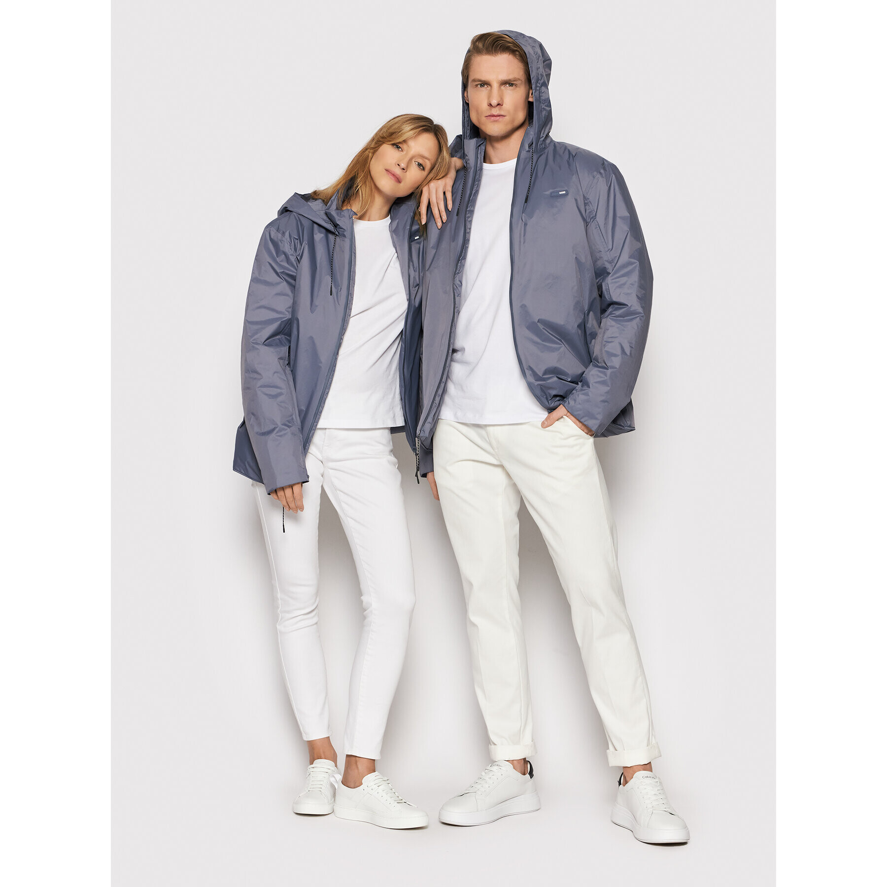 Rains Dežna jakna Unisex 15470 Siva Regular Fit - Pepit.si