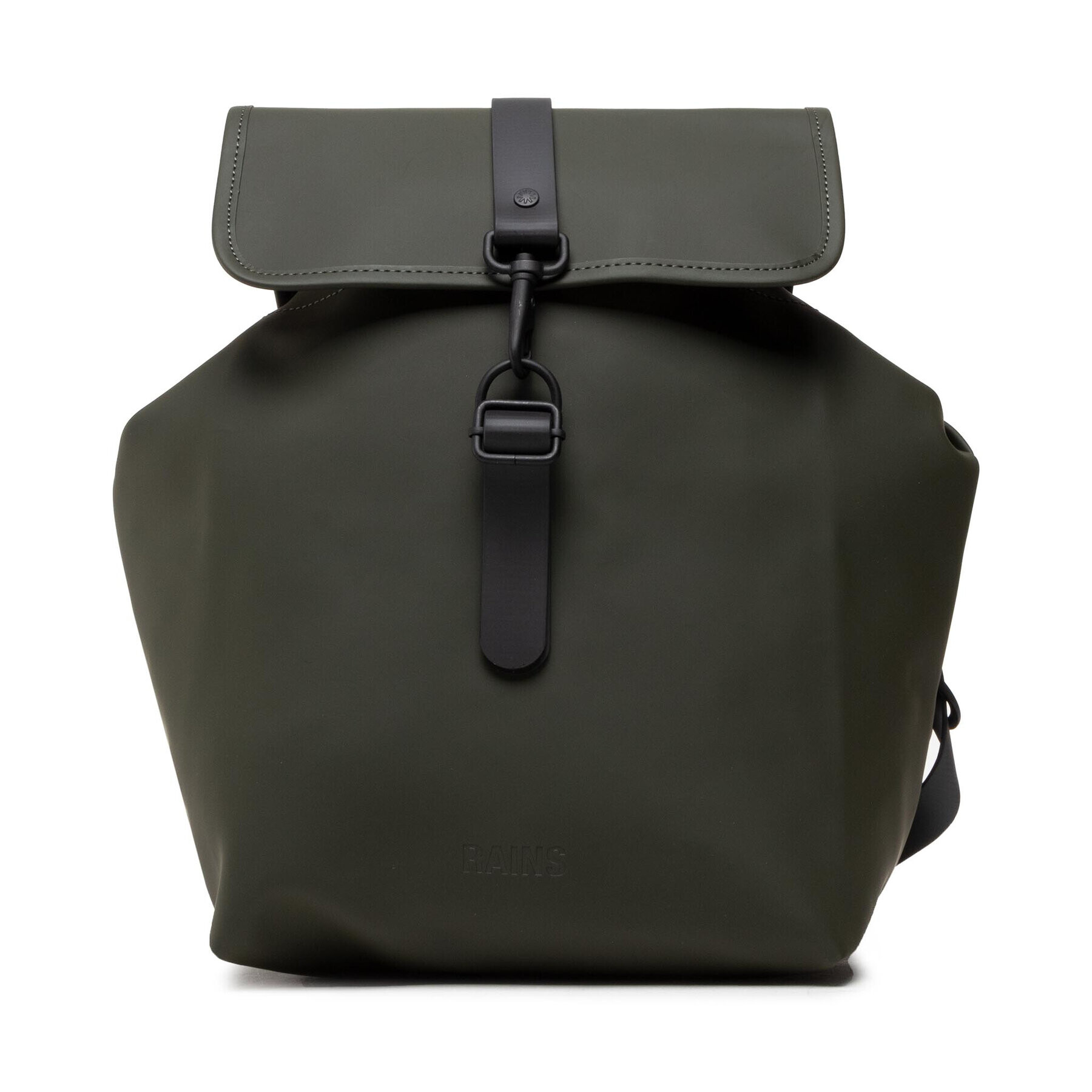 Rains Nahrbtnik Bucket Backpack 13870 Zelena - Pepit.si