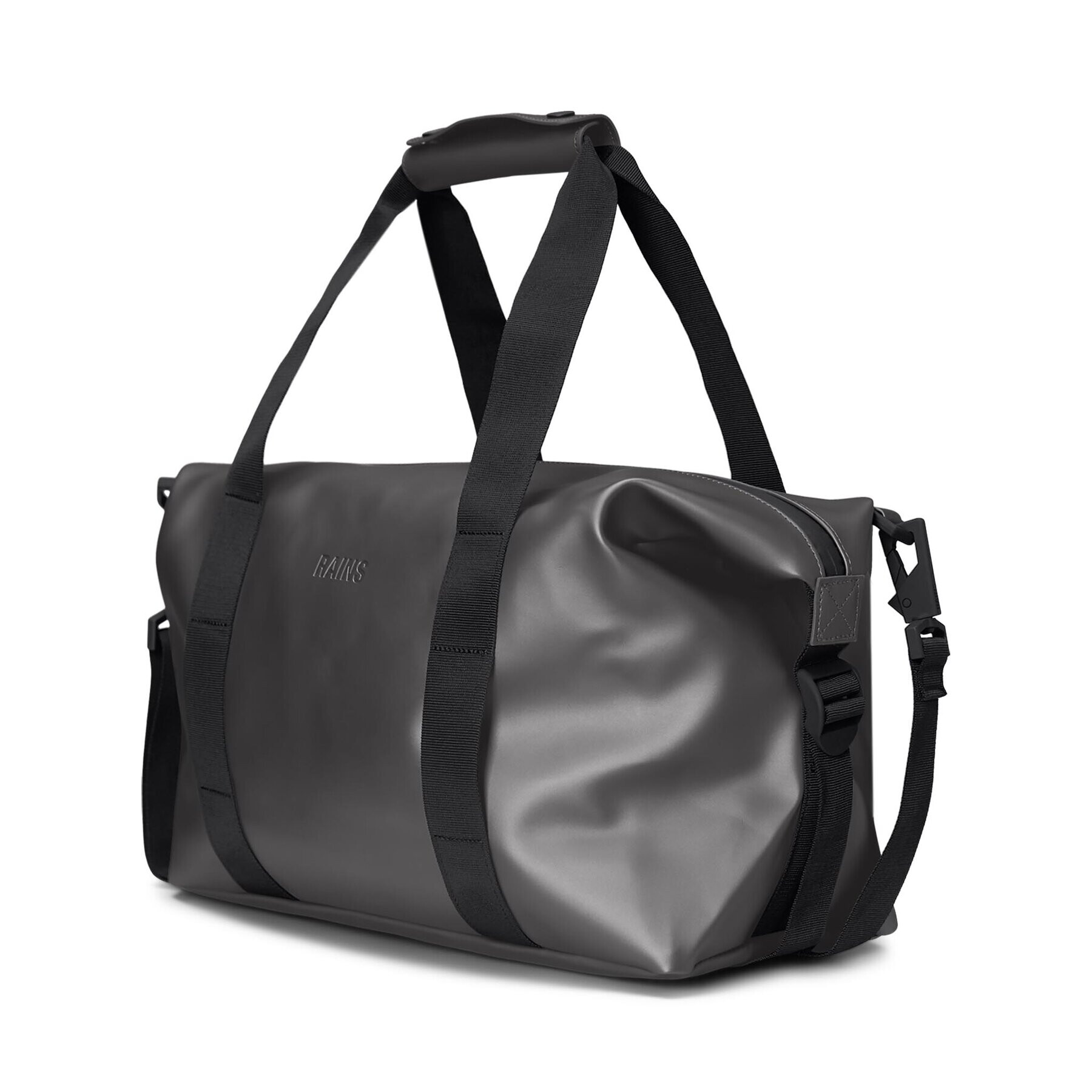 Rains Torbica Hilo Weekend Bag Small W3 14220 Siva - Pepit.si