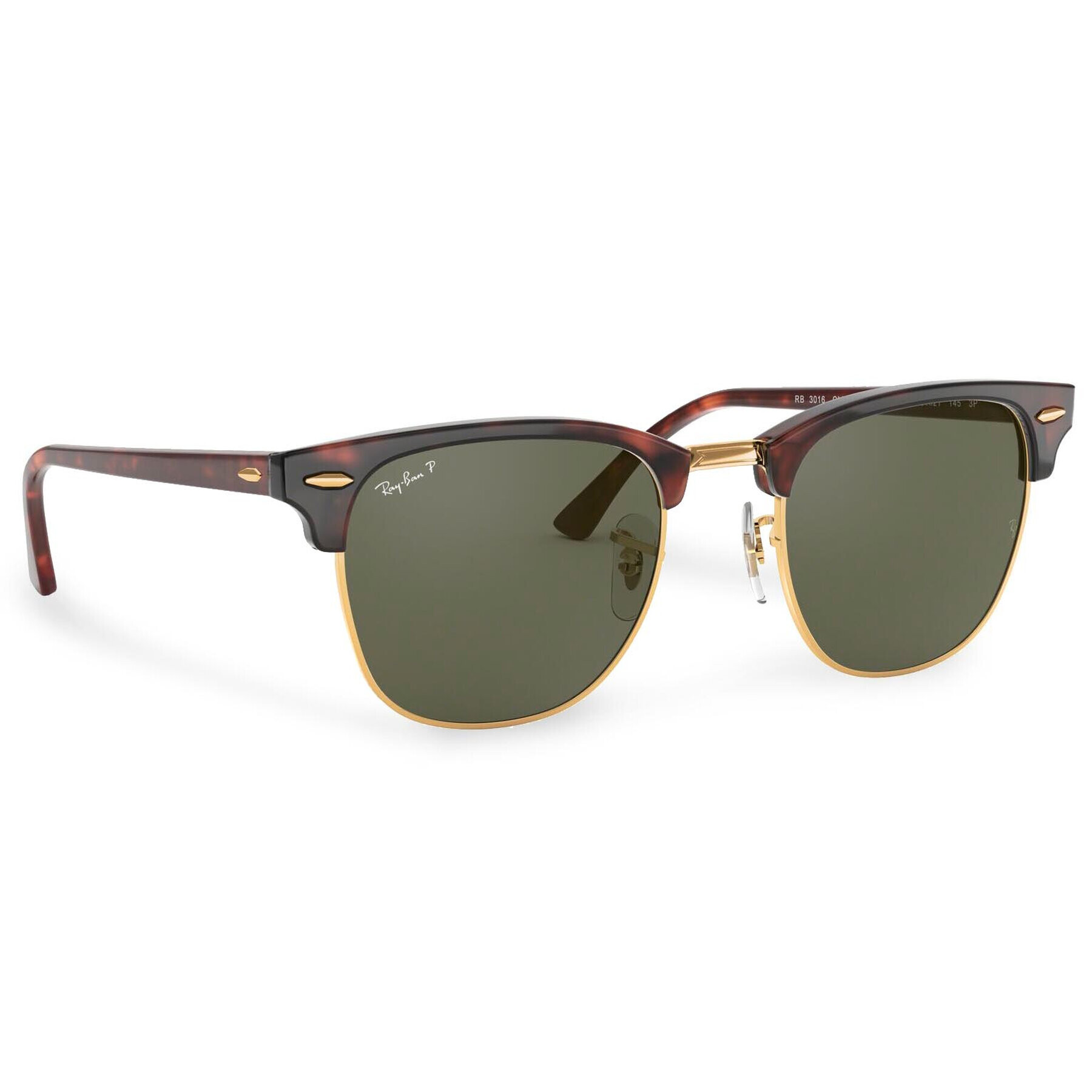 Ray-Ban Sončna očala Clubmaster 0RB3016 990/58 Rjava - Pepit.si