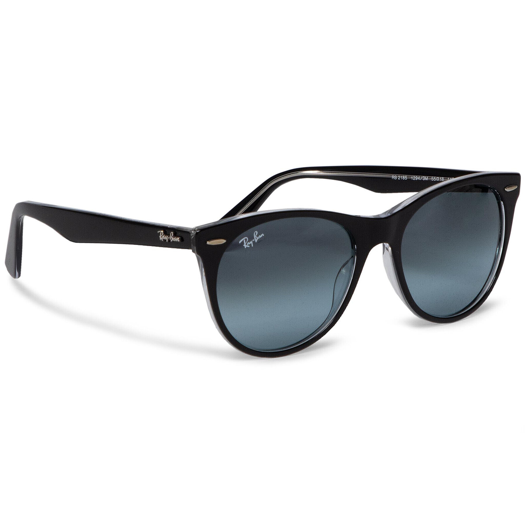 Ray-Ban Sončna očala Wayfarer II 0RB2185 12943M Črna - Pepit.si