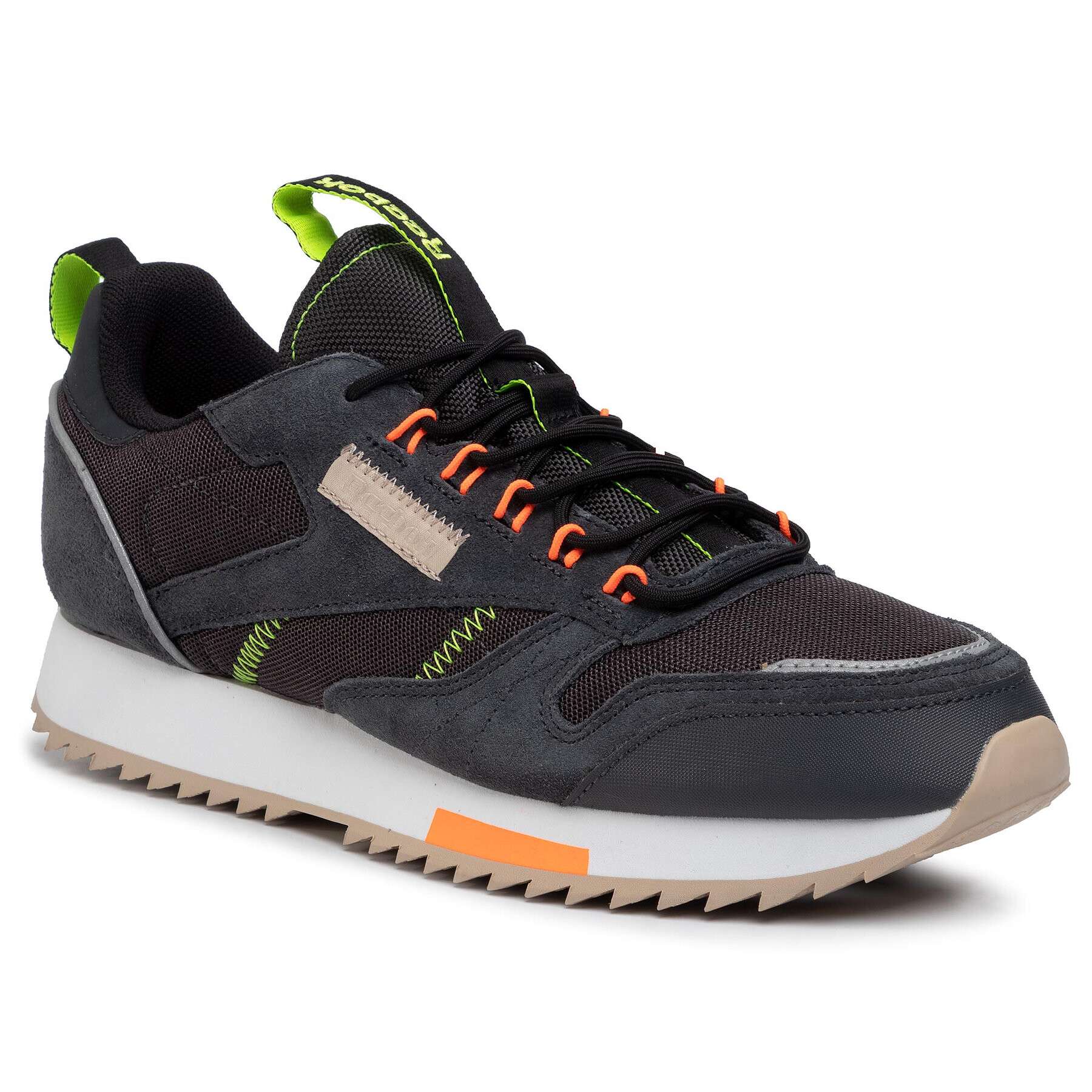 Reebok Čevlji Cl Leather Ripple Trail EG6473 Mornarsko modra - Pepit.si