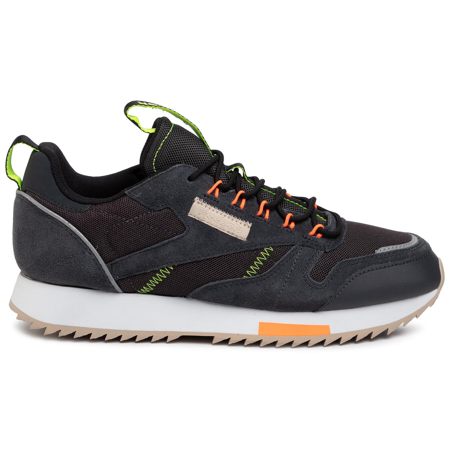 Reebok Čevlji Cl Leather Ripple Trail EG6473 Mornarsko modra - Pepit.si