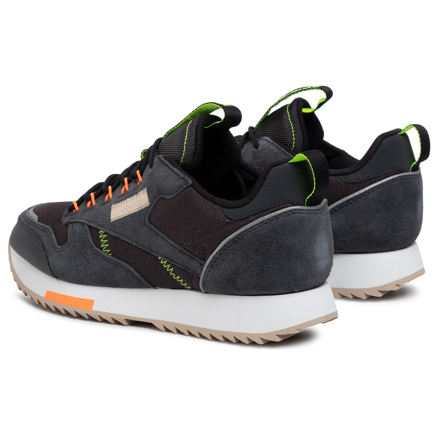 Reebok Čevlji Cl Leather Ripple Trail EG6473 Mornarsko modra - Pepit.si