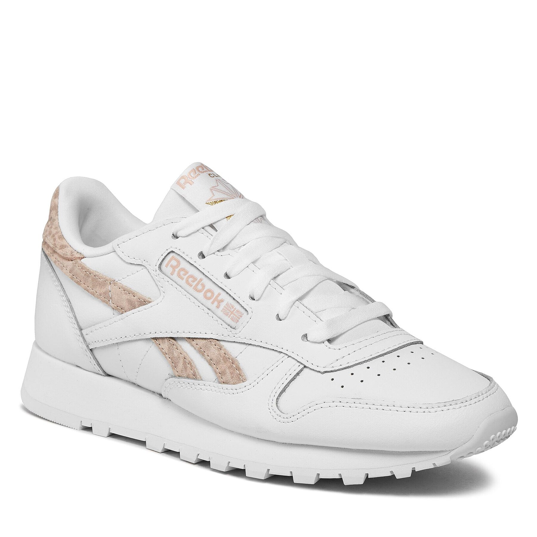 Reebok Čevlji Classic Leather Shoes GY7173 Bela - Pepit.si