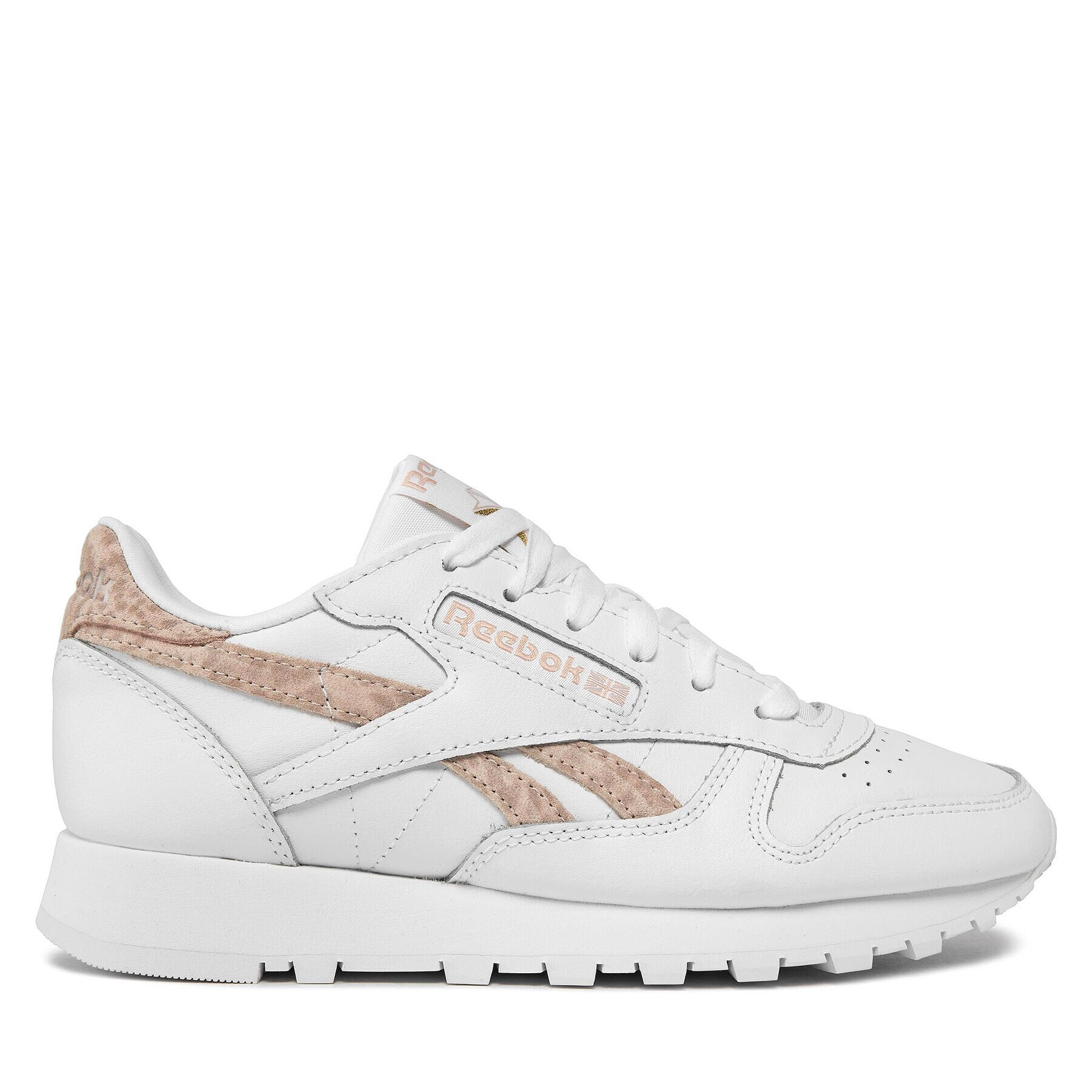 Reebok Čevlji Classic Leather Shoes GY7173 Bela - Pepit.si