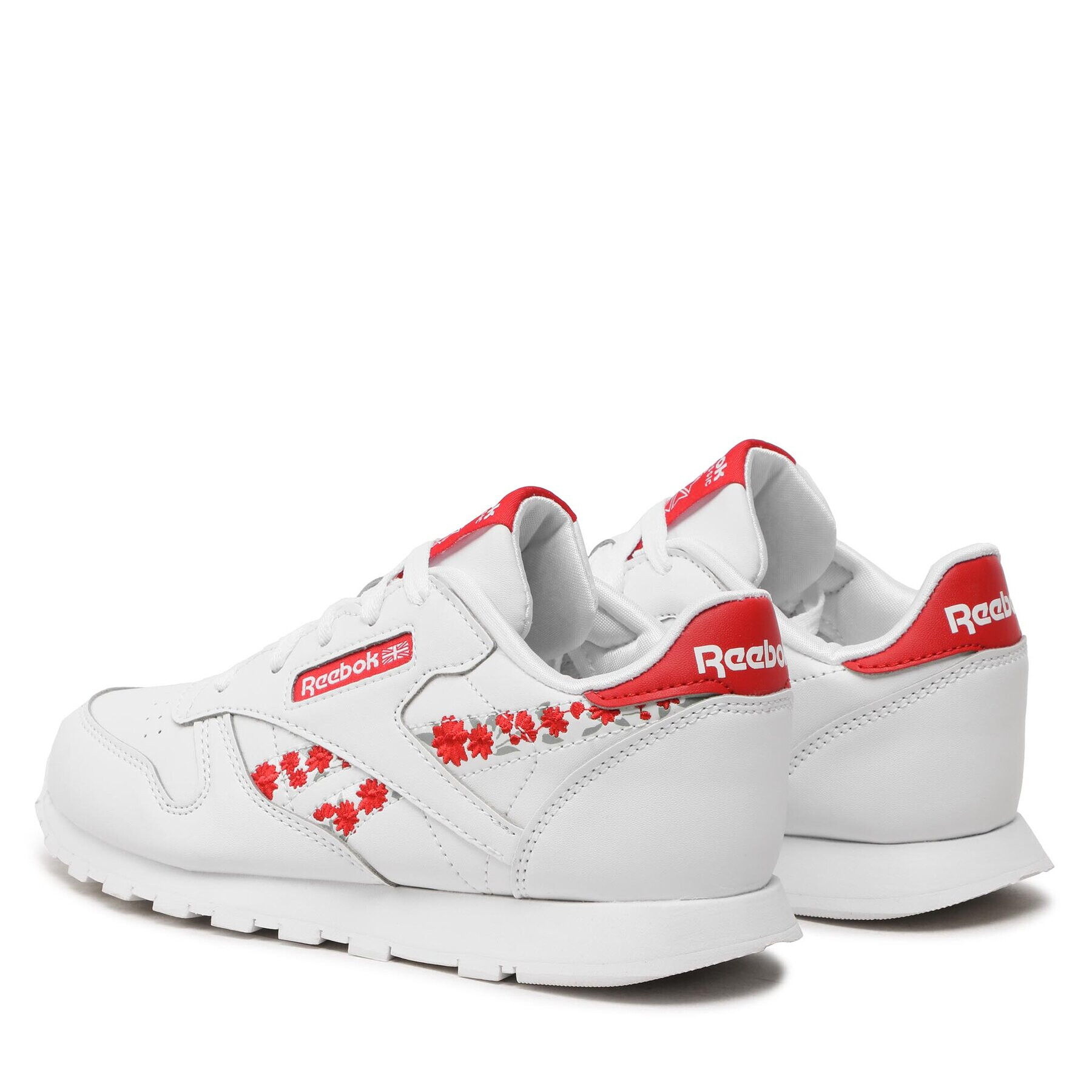 Reebok Čevlji Classic Leather Shoes HP9521 Bela - Pepit.si