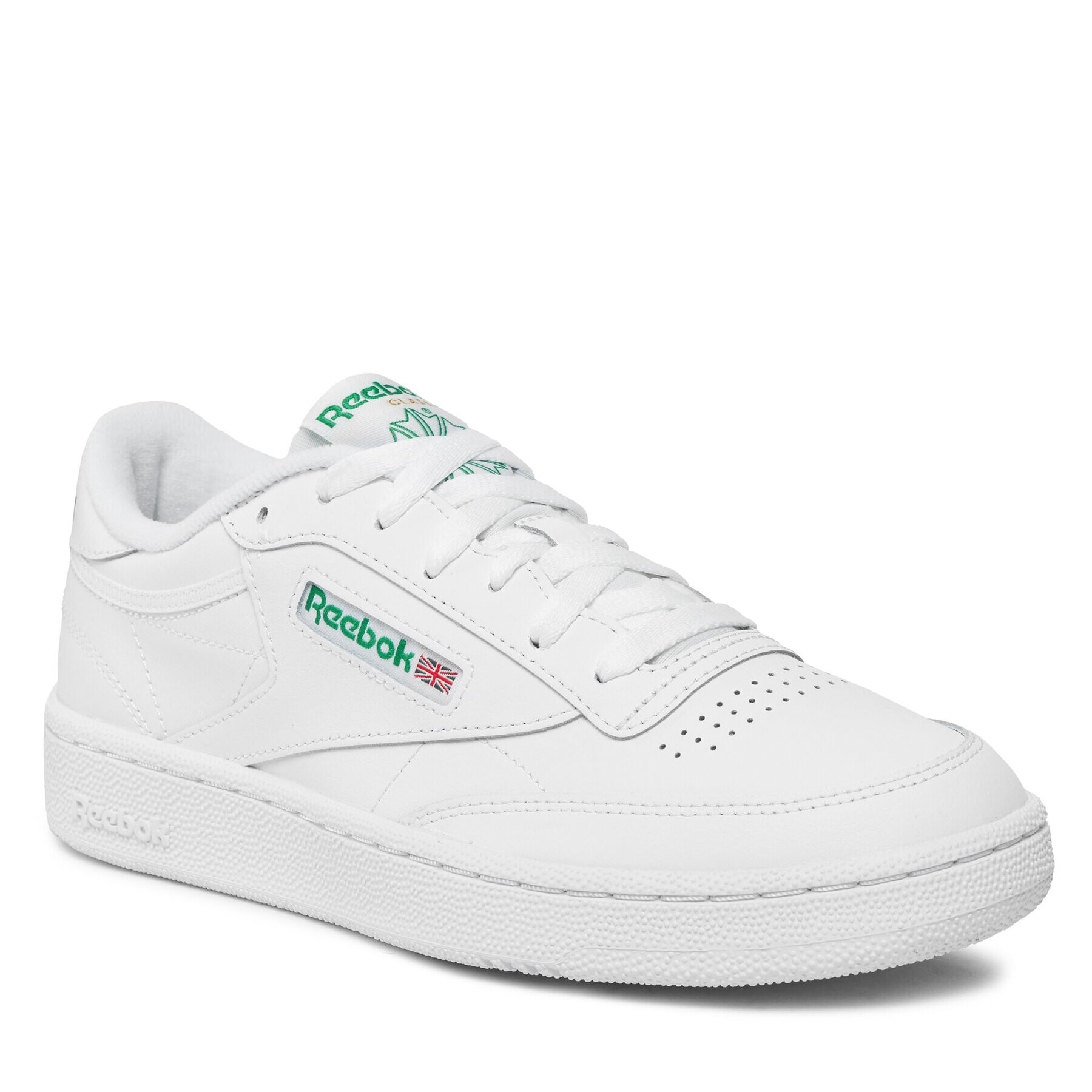 Reebok Čevlji Club C 85 AR0456 Bela - Pepit.si