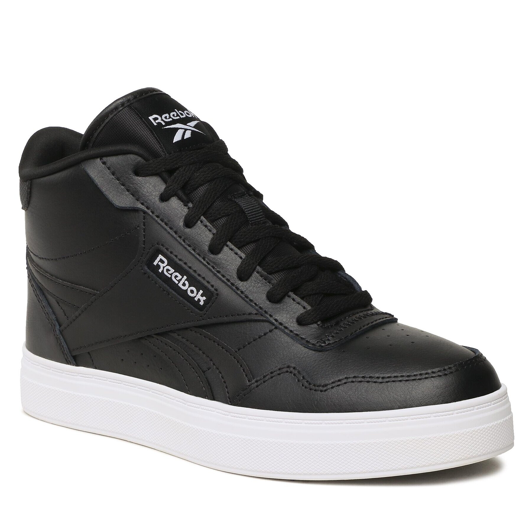 Reebok Čevlji Court Advance Bold High GZ9615 Črna - Pepit.si