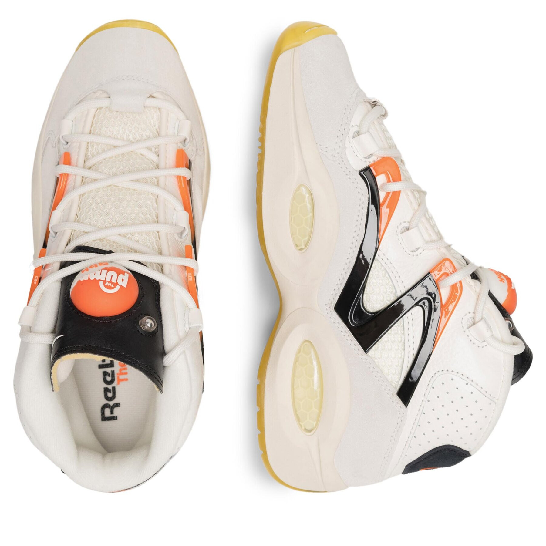 Reebok Čevlji Question Pump H06490-W Bež - Pepit.si