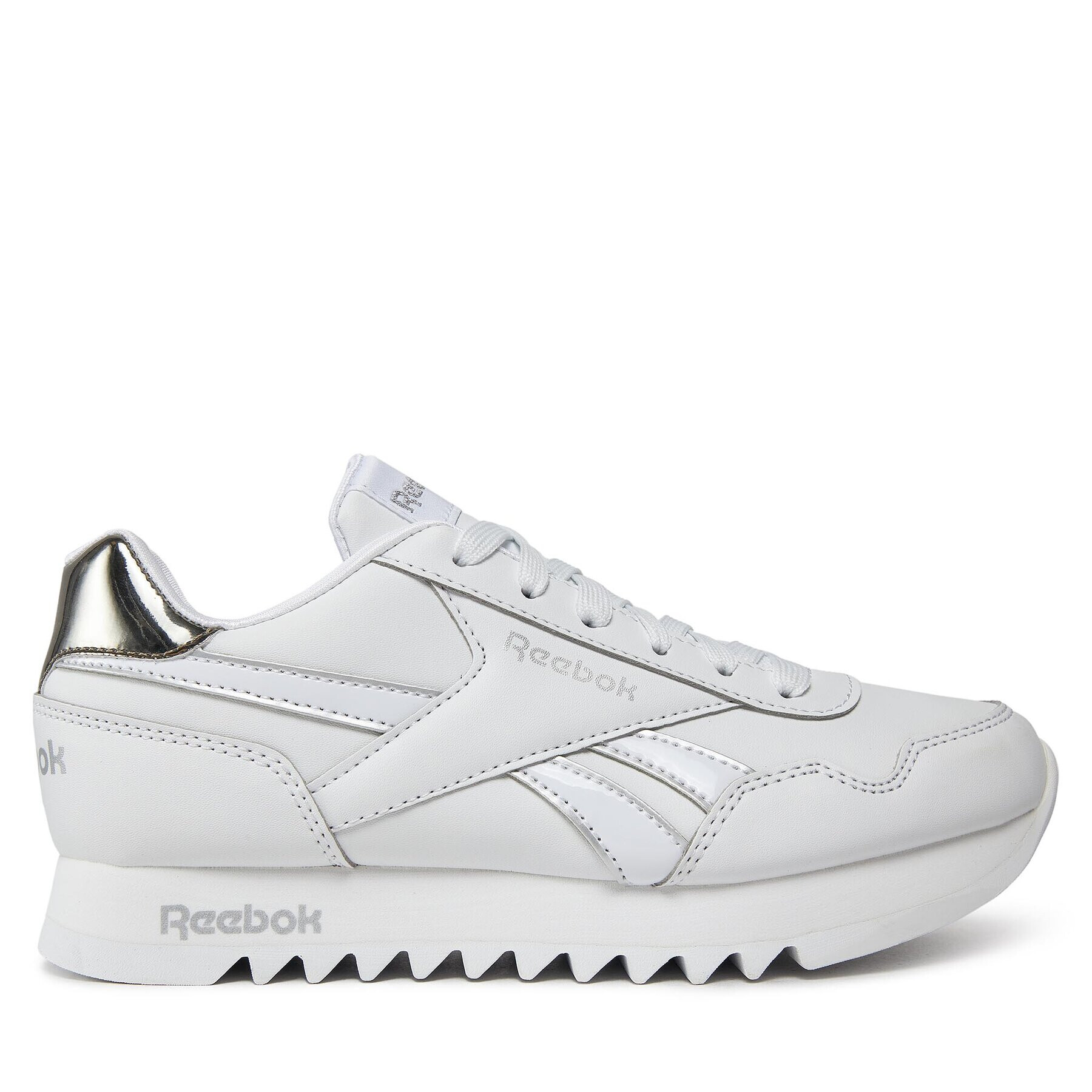 Reebok Čevlji Royal Classic Jog 3 Platform IF7860 Bela - Pepit.si