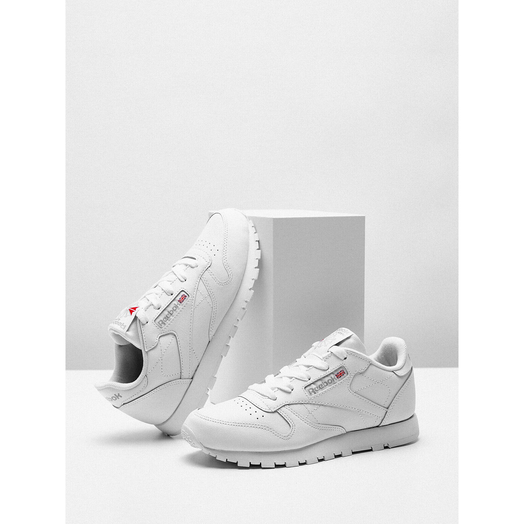 Reebok Čevlji Classic Leather 50172 Bela - Pepit.si