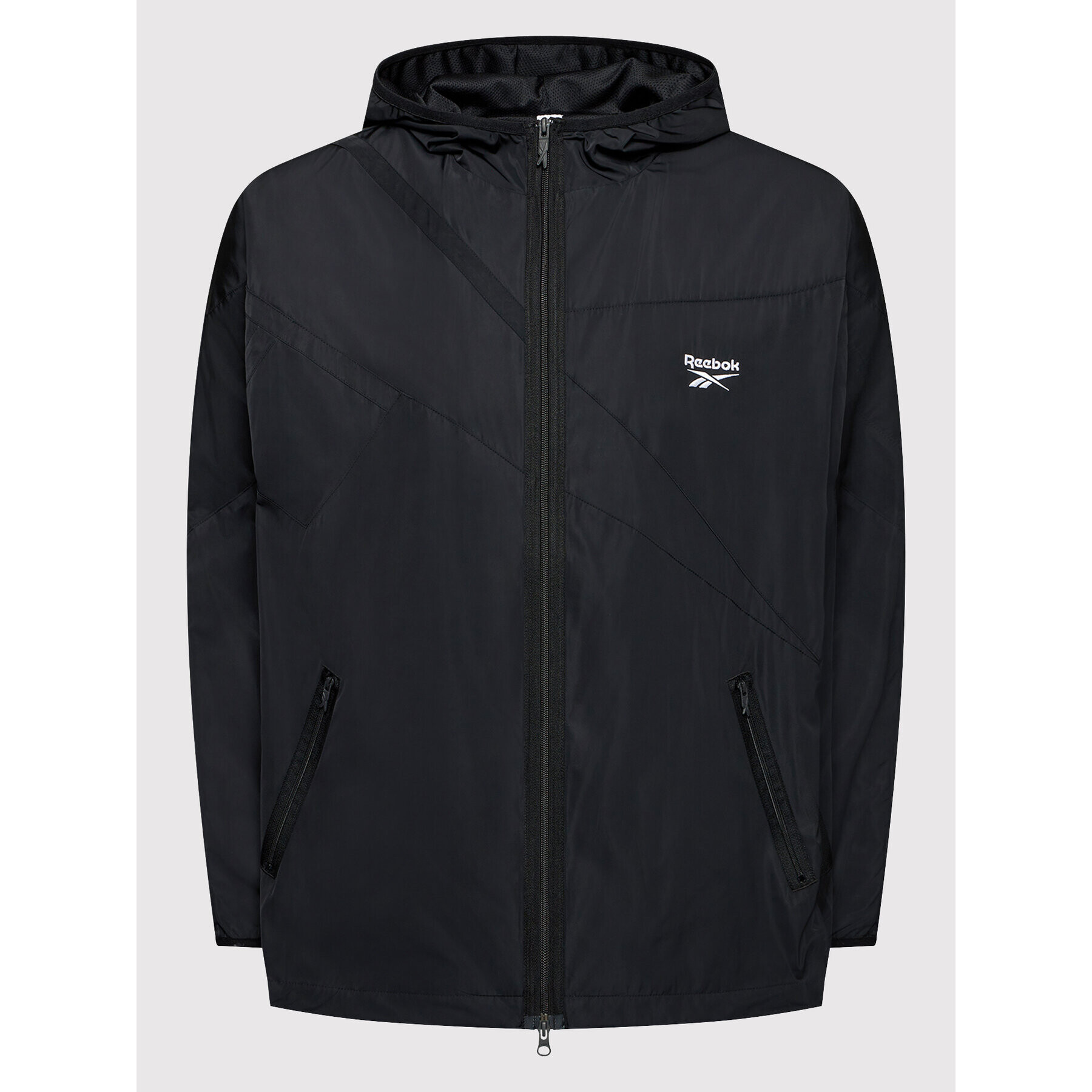 Reebok Classic Reebok Vetrovka Windbreaker GV3486 Črna Regular Fit - Pepit.si