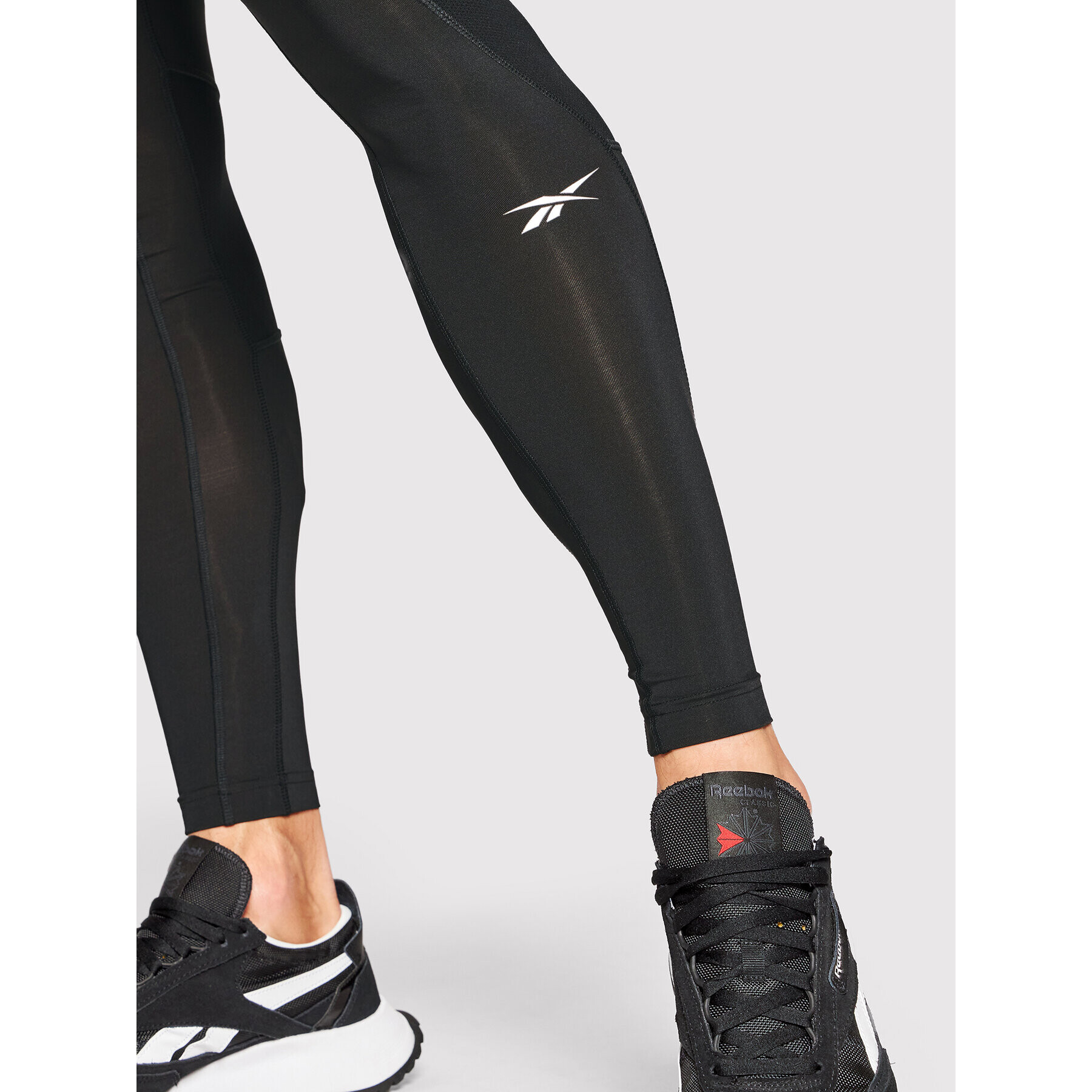 Reebok Pajkice Workout Ready HG6381 Črna Slim Fit - Pepit.si