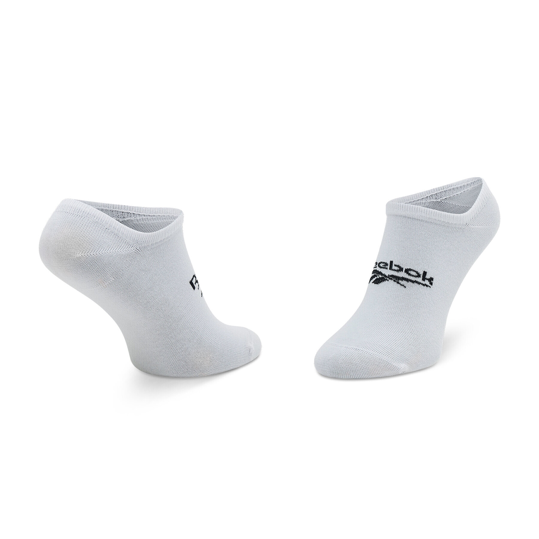 Reebok Set 3 parov unisex nizkih nogavic Cl Fo Invisible Sock 3P GG6678 Bela - Pepit.si