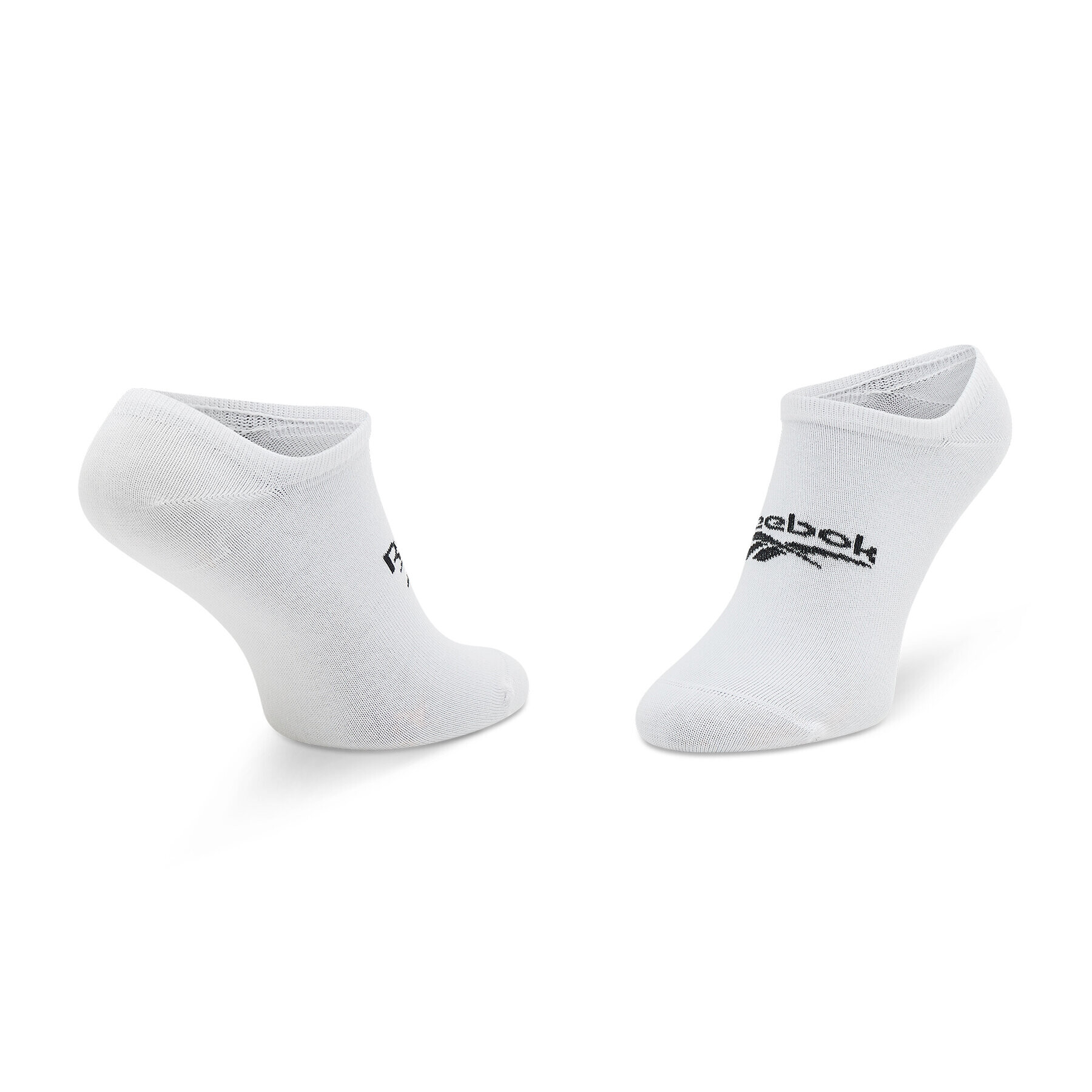 Reebok Set 3 parov unisex nizkih nogavic Cl Fo Invisible Sock 3P GG6678 Bela - Pepit.si