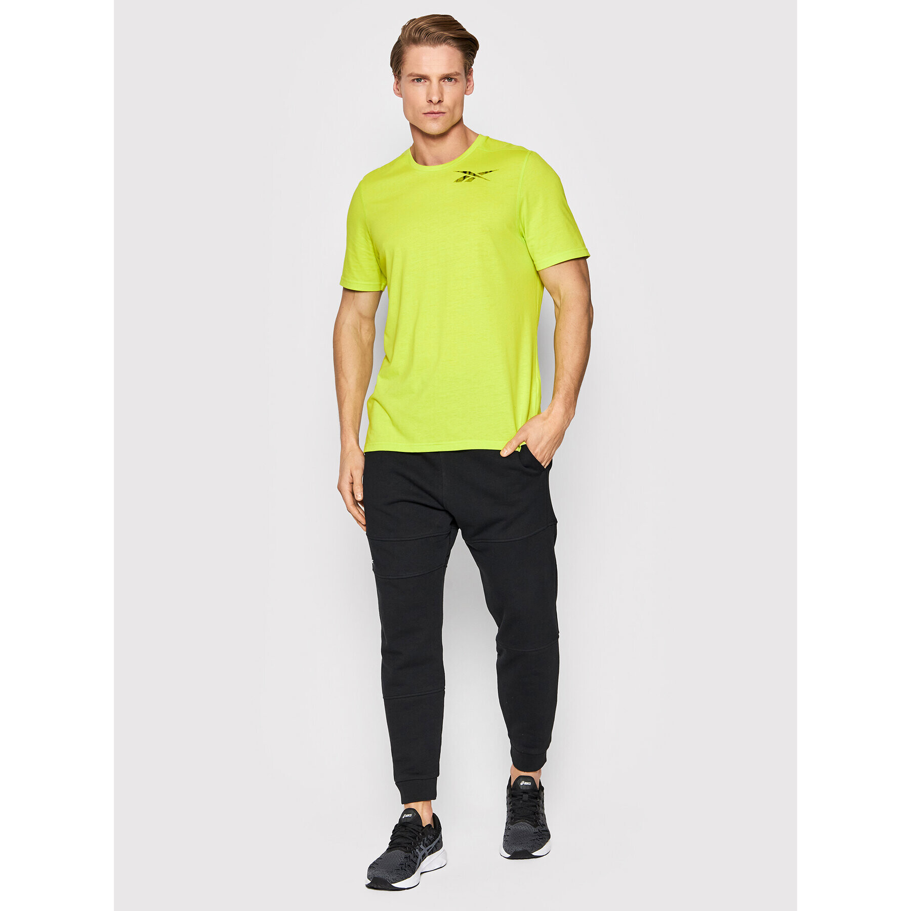 Reebok Športna majica Speedwick Move H46601 Zelena Slim Fit - Pepit.si