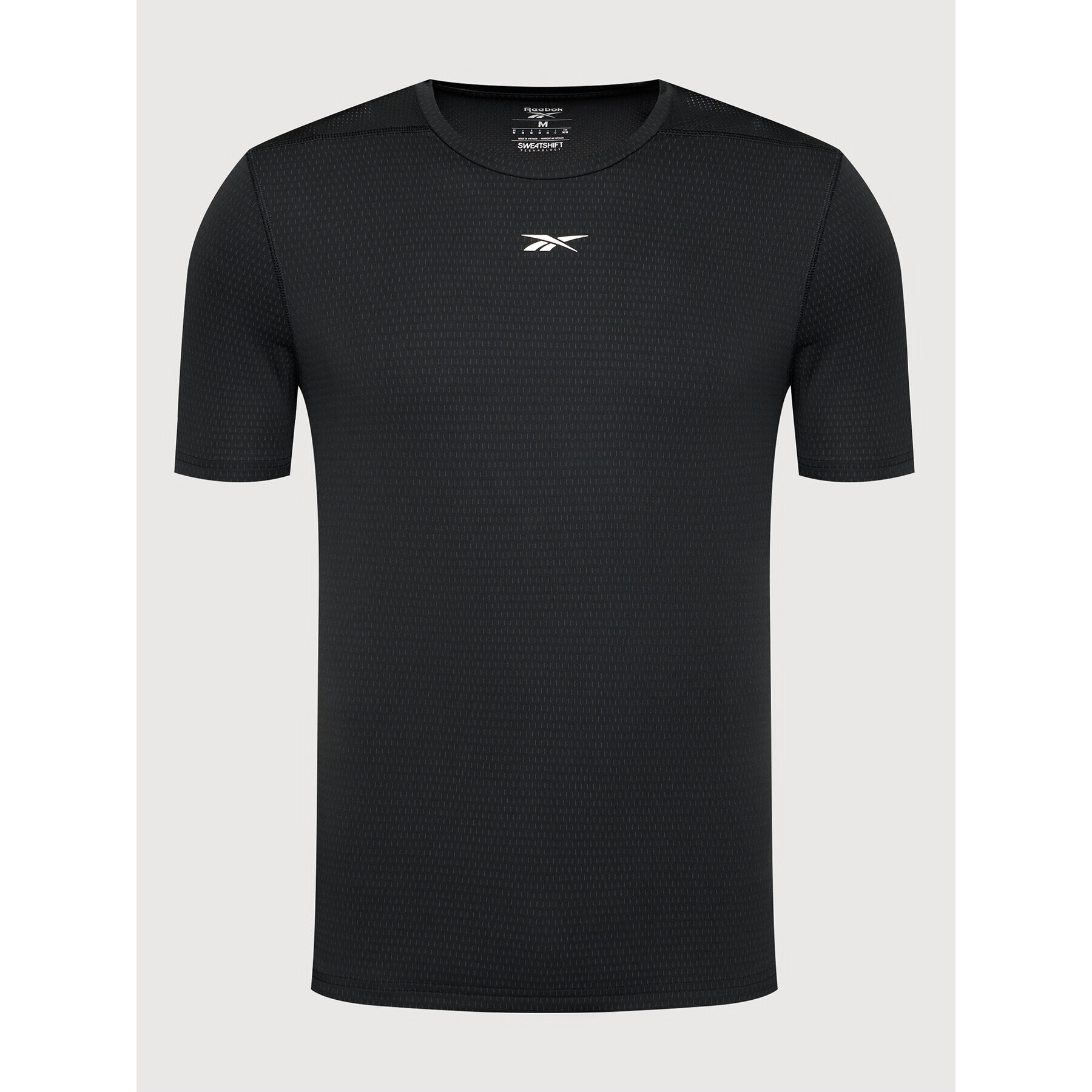 Reebok Športna majica Sweatshift Move GN9099 Črna Slim Fit - Pepit.si