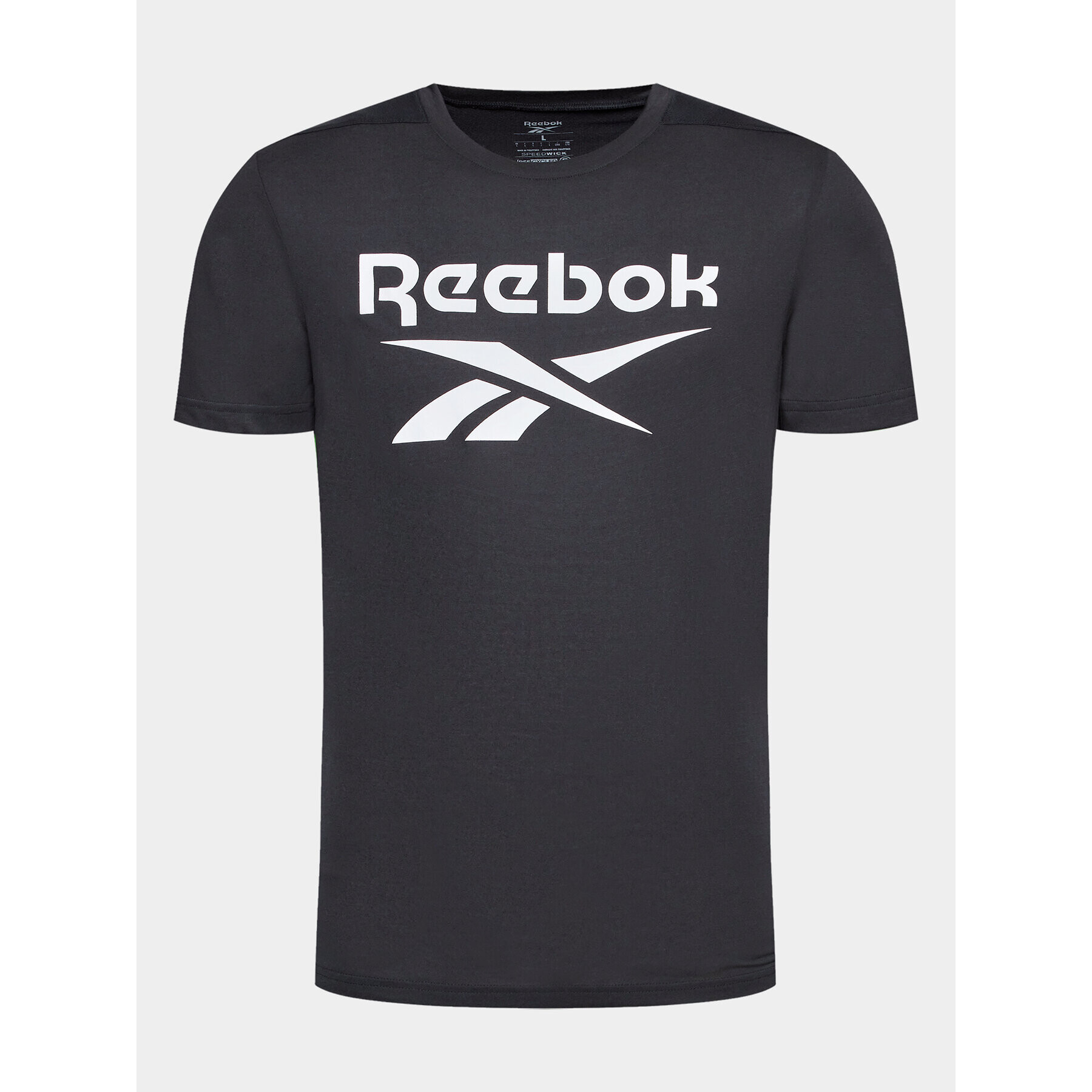 Reebok Športna majica Workout Ready HI3925 Črna Regular Fit - Pepit.si