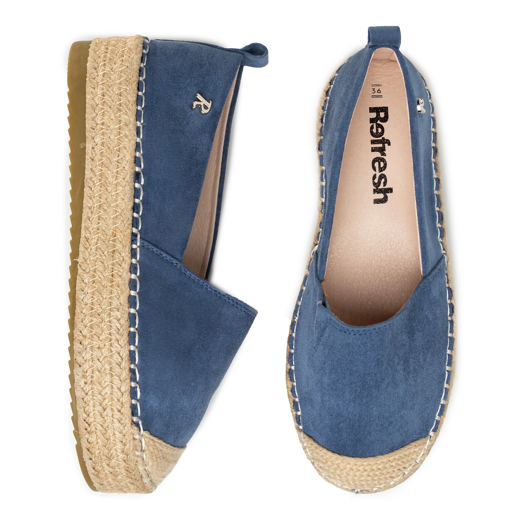 Refresh Espadrile 72218 Modra - Pepit.si