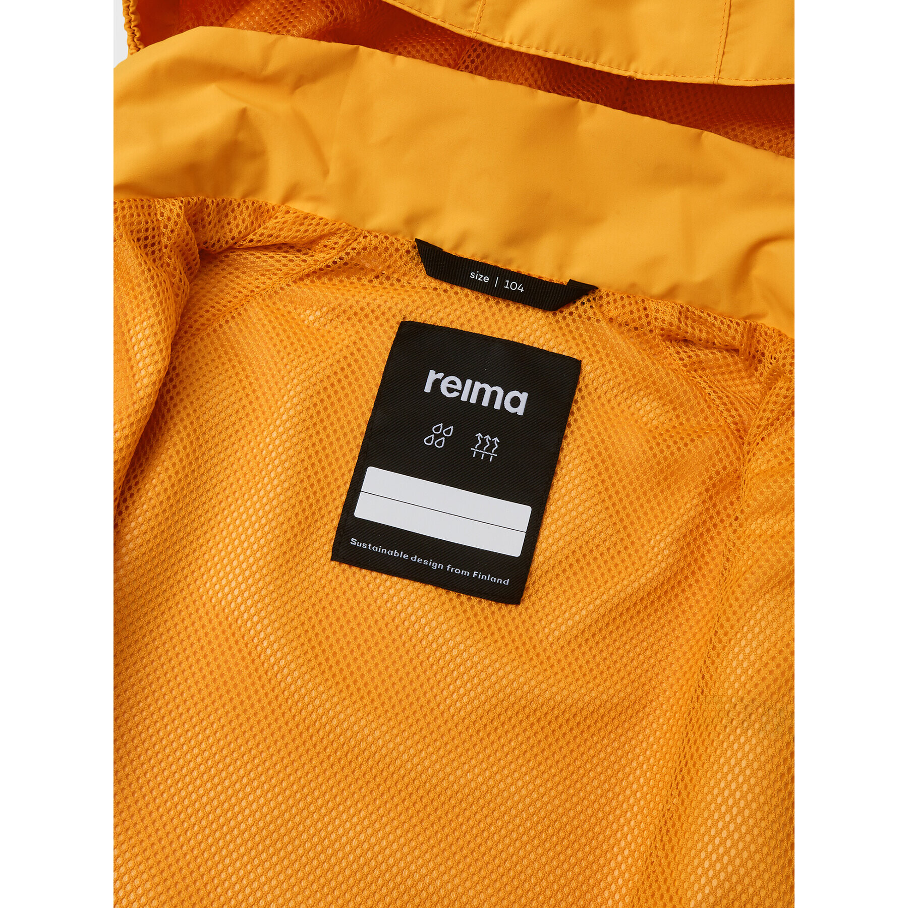 Reima Jakna softshell Kallahti 5100101B Oranžna Regular Fit - Pepit.si