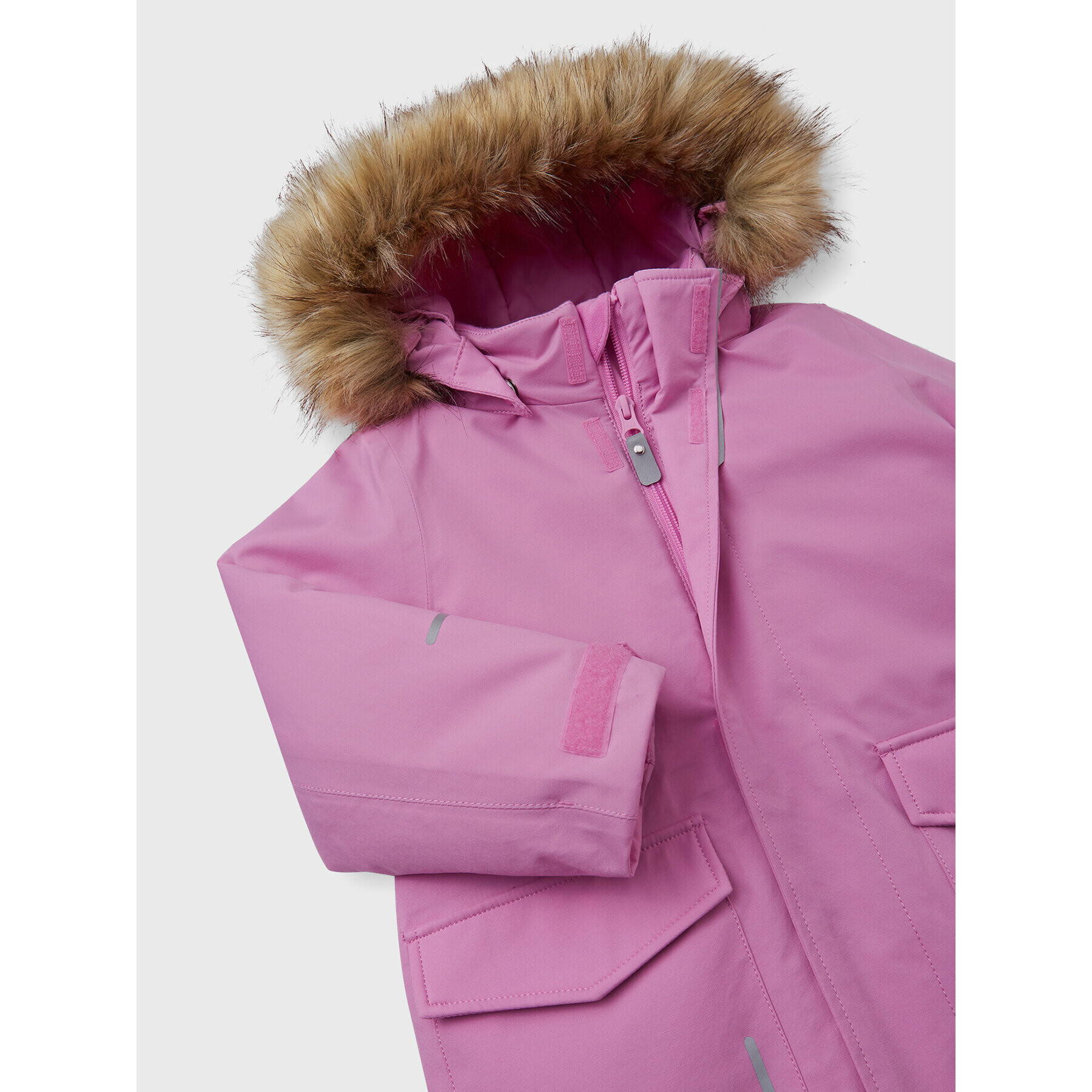 Reima Parka Mutka 5100037A Roza Regular Fit - Pepit.si