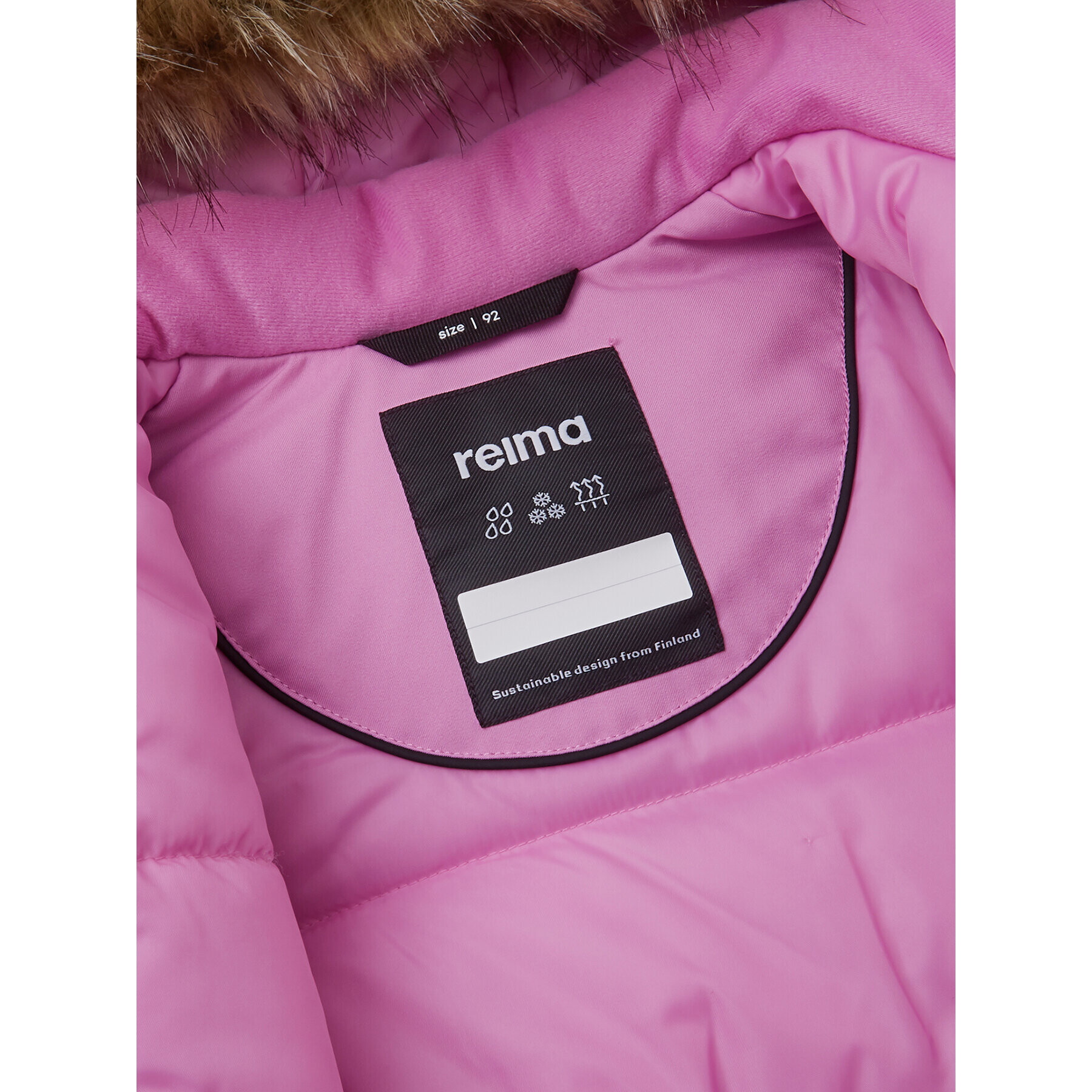 Reima Parka Mutka 5100037A Roza Regular Fit - Pepit.si