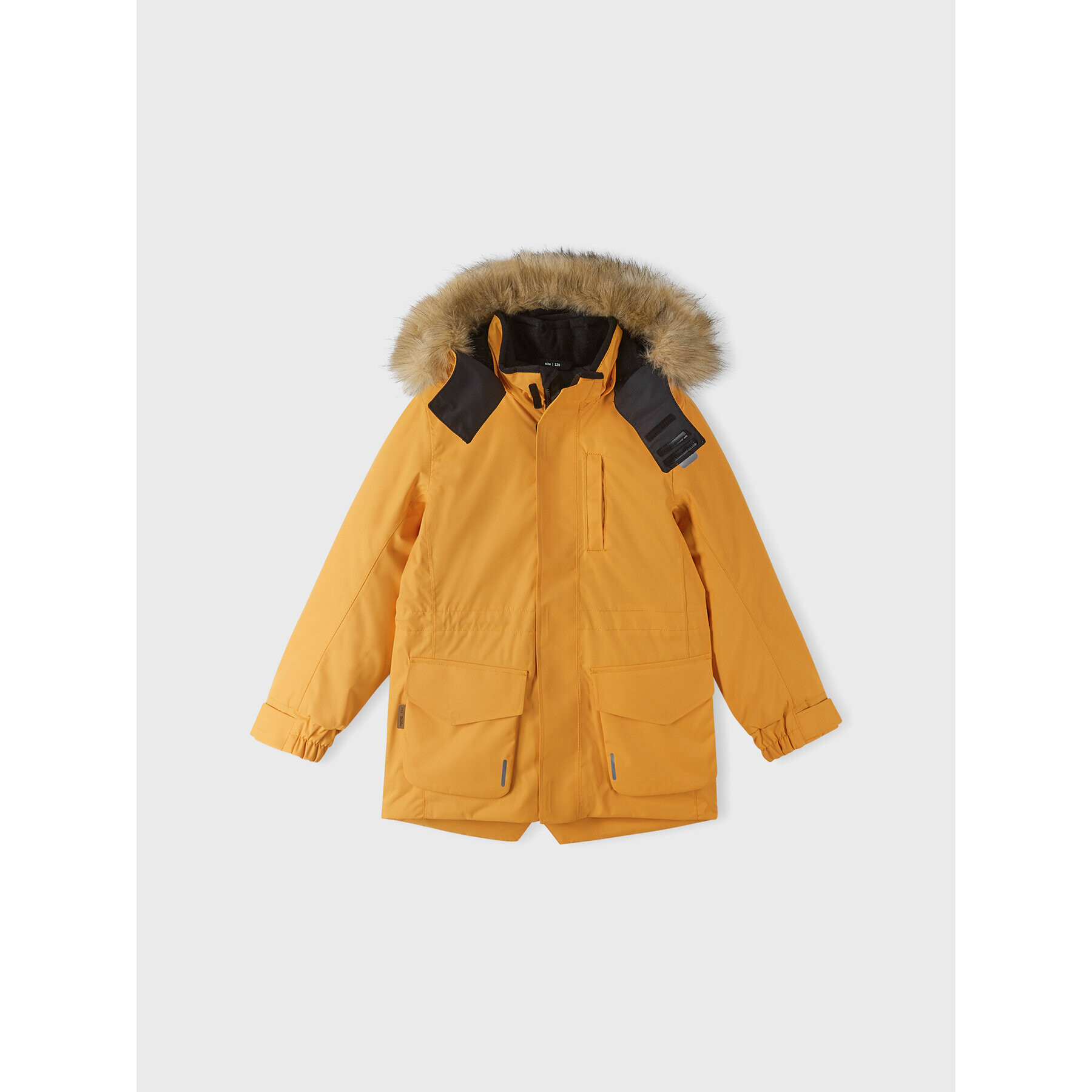 Reima Parka Naapuri 5100105A Oranžna Regular Fit - Pepit.si