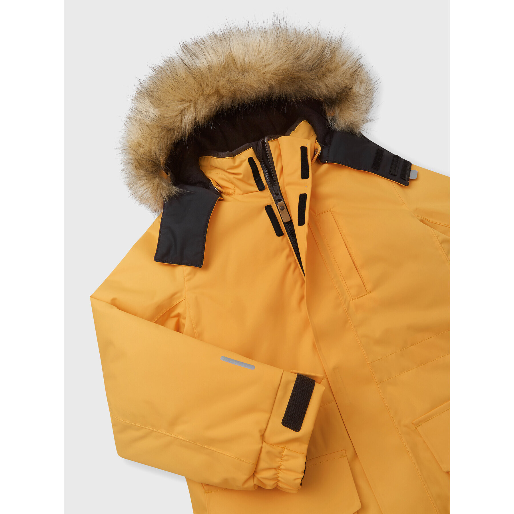 Reima Parka Naapuri 5100105A Oranžna Regular Fit - Pepit.si