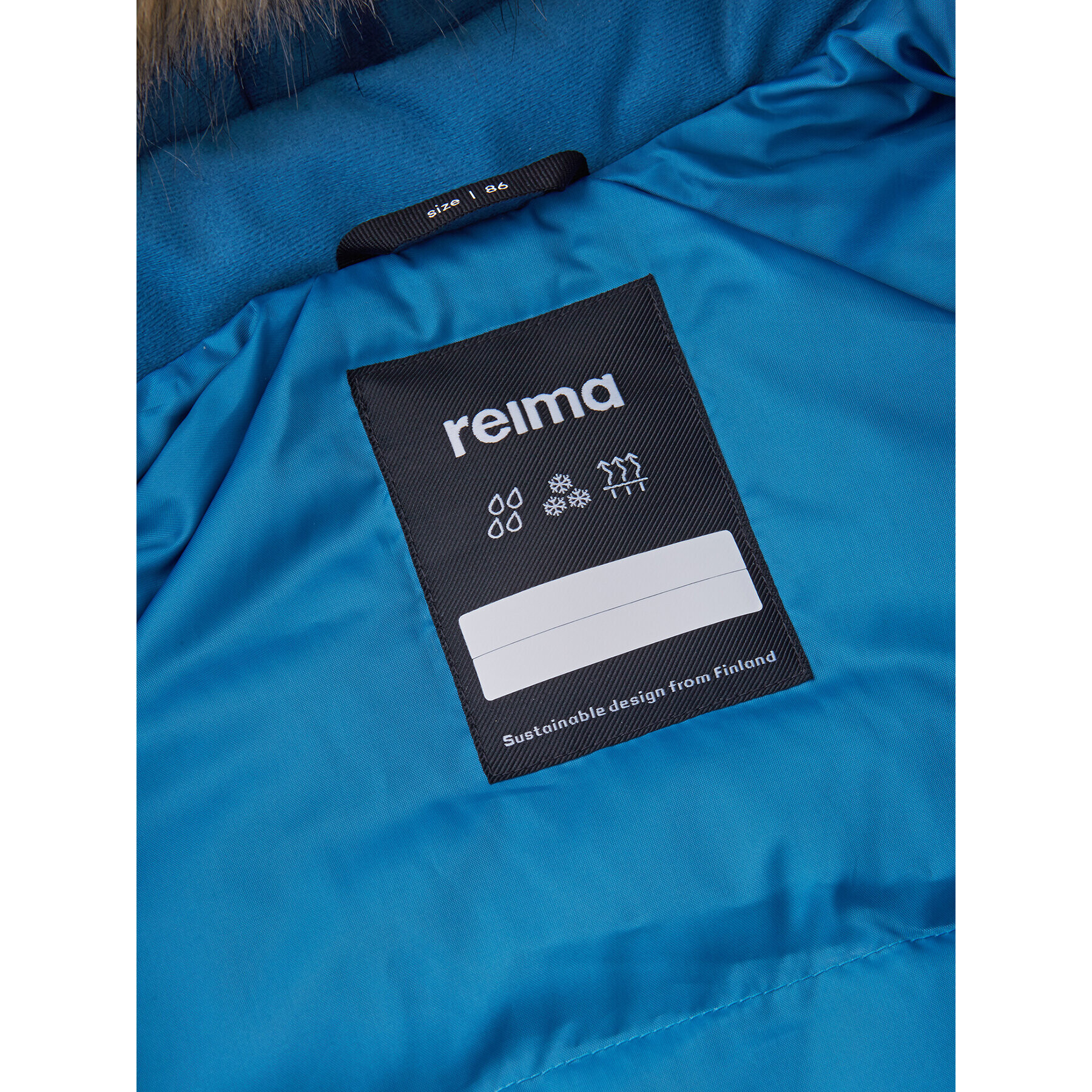 Reima Zimski kombinizon Aapua 5100141A Modra Regular Fit - Pepit.si