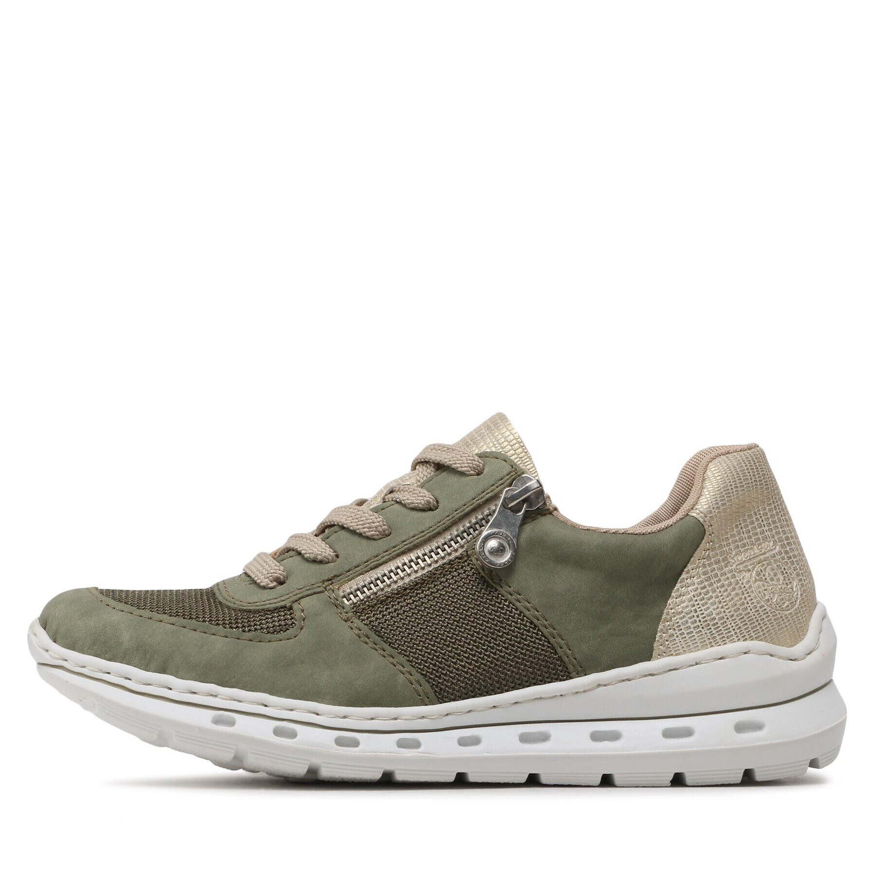 Rieker Superge L2230-52 Khaki - Pepit.si