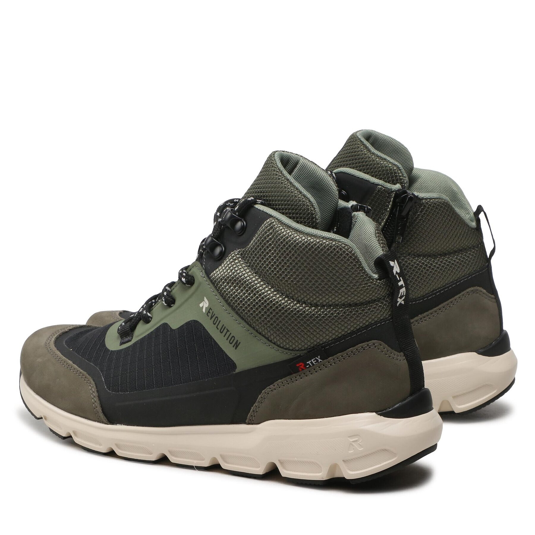 Rieker Trekking čevlji 40460-54 Khaki - Pepit.si