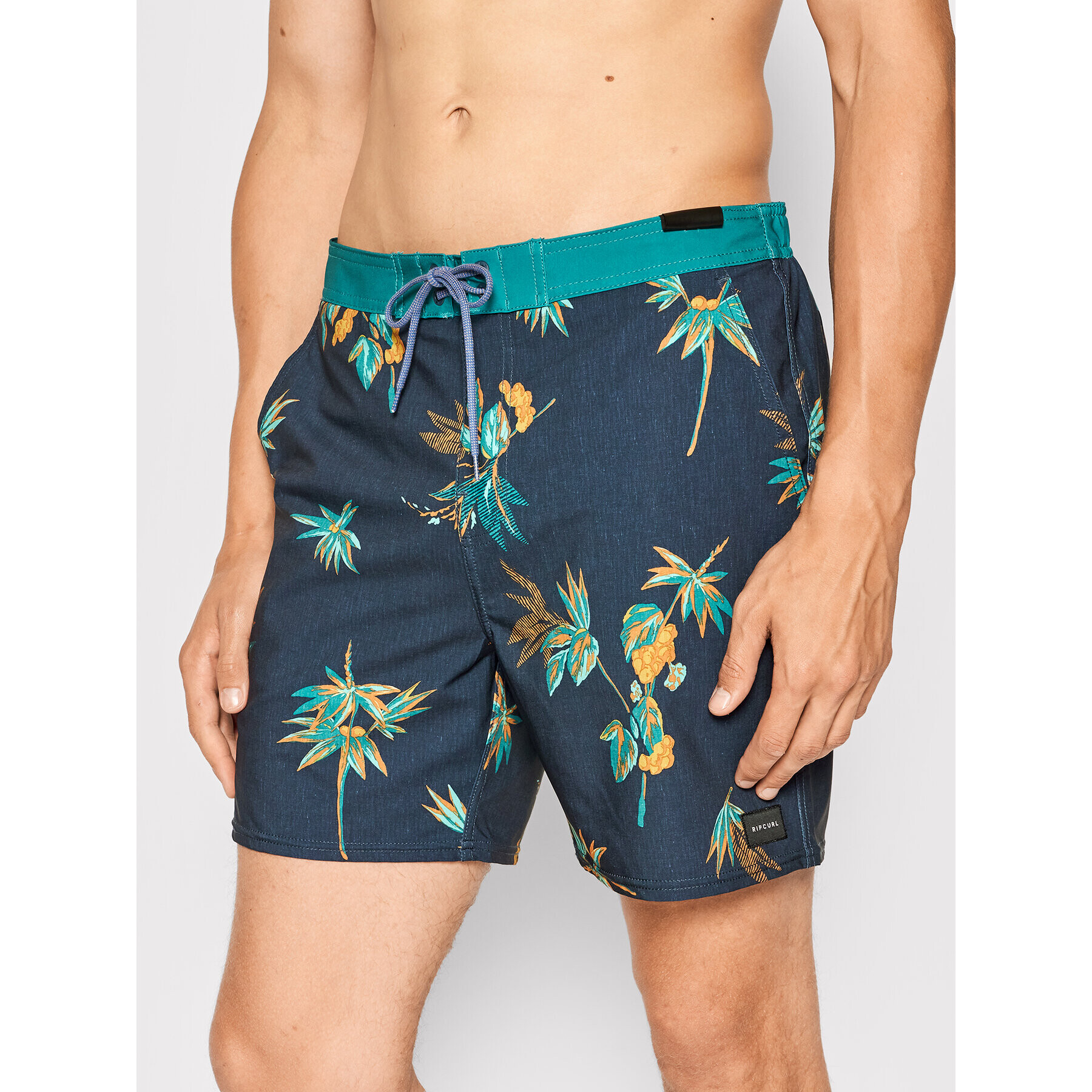 Rip Curl Kopalne hlače Yucatan CBOVI4 Mornarsko modra Regular Fit - Pepit.si