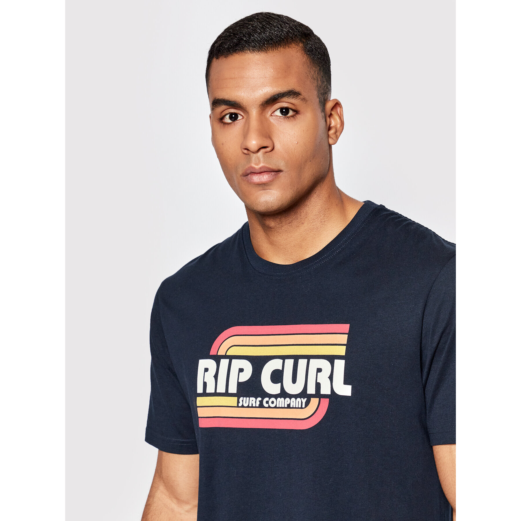 Rip Curl Majica Yeh Mumma CTEXP9 Mornarsko modra Standard Fit - Pepit.si