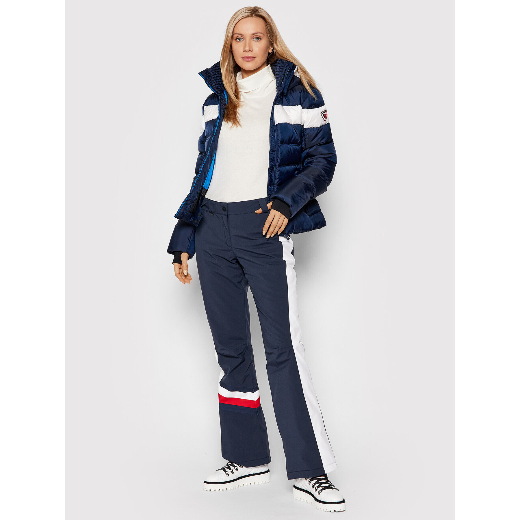 Rossignol Smučarske hlače Tommy Hilfiger RLJWP17 Mornarsko modra Regular Fit - Pepit.si