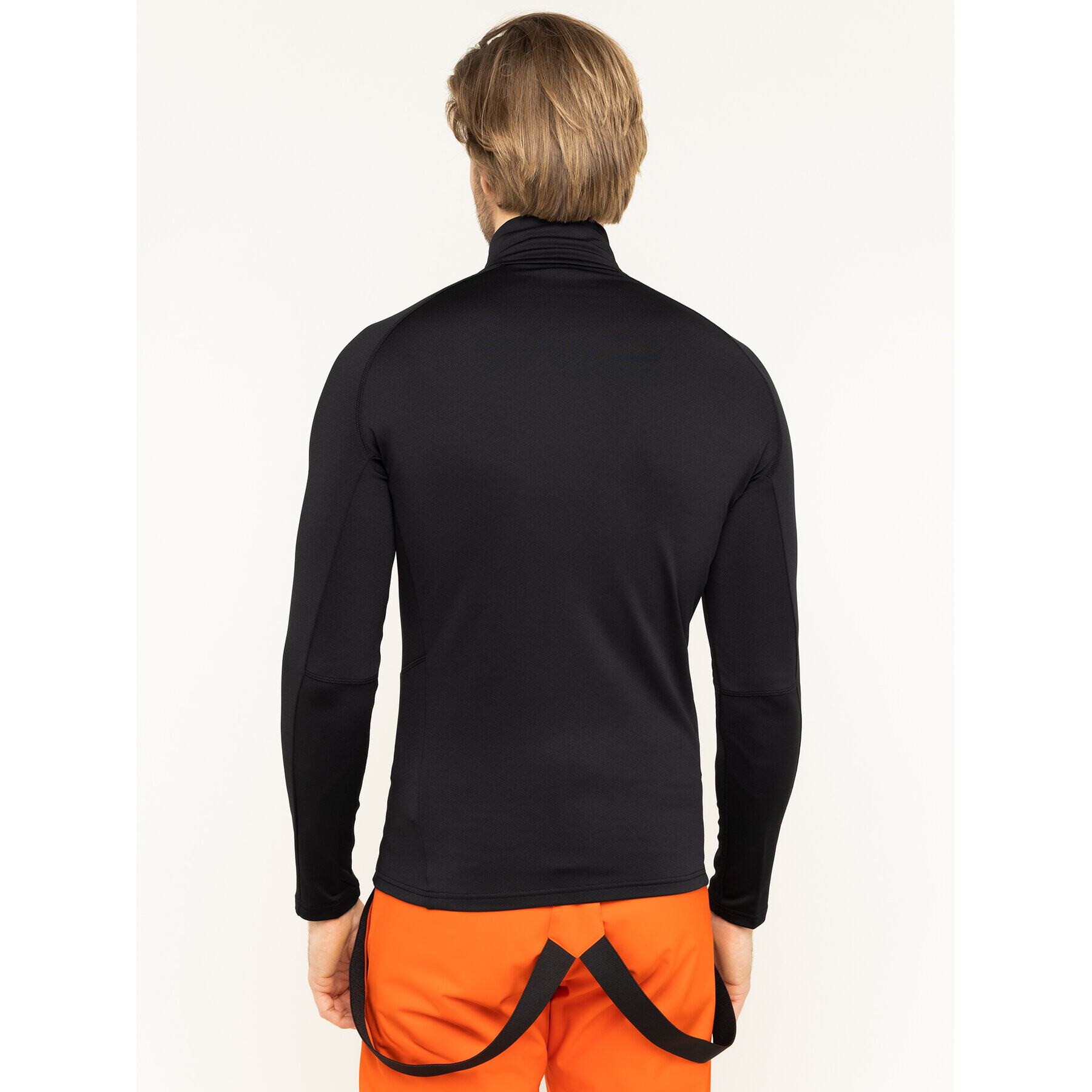 Rossignol Športna jopa Classique ½ Zip Layer RLIML02 Črna Slim Fit - Pepit.si