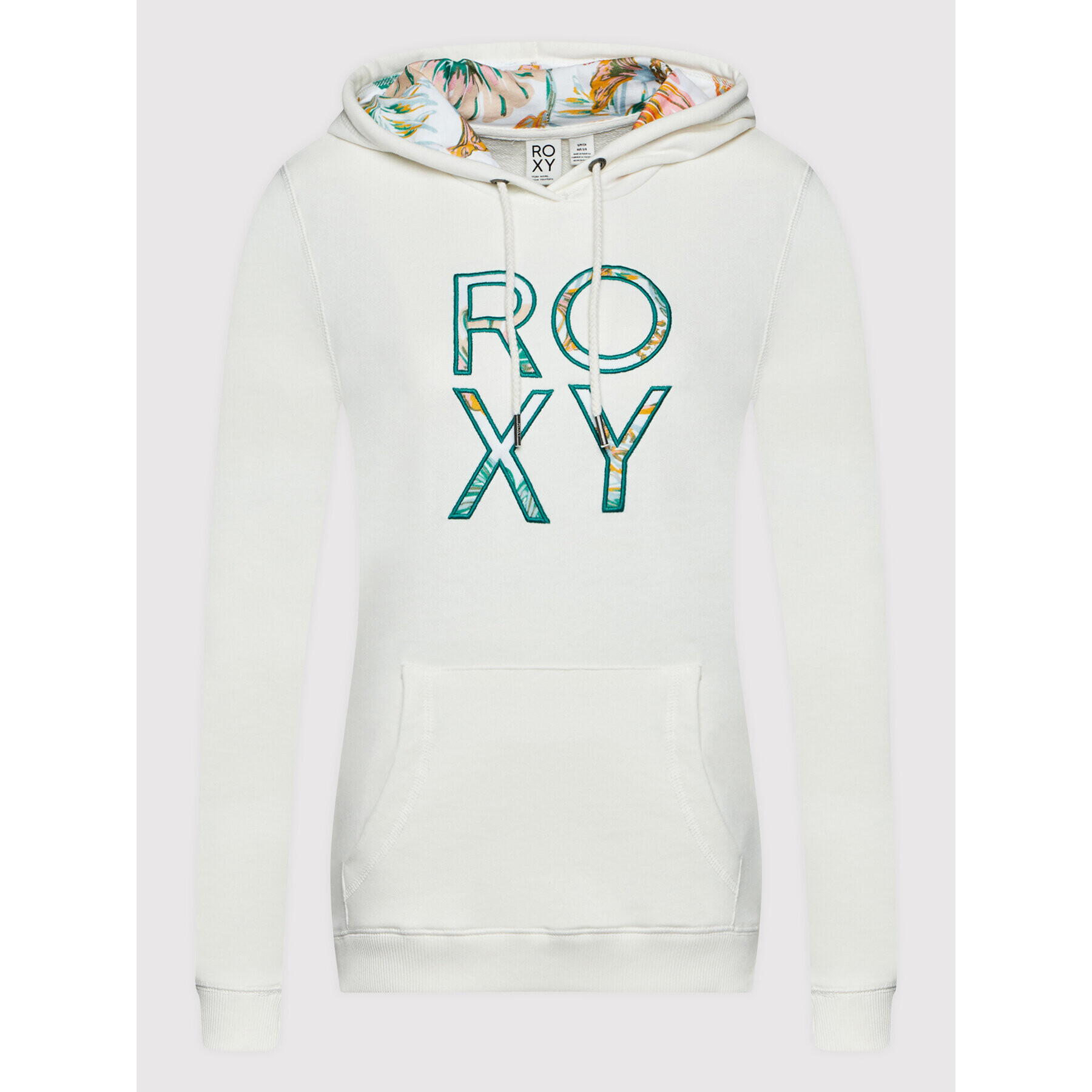 Roxy Jopa Right On Time ERJFT04515 Bela Relaxed Fit - Pepit.si