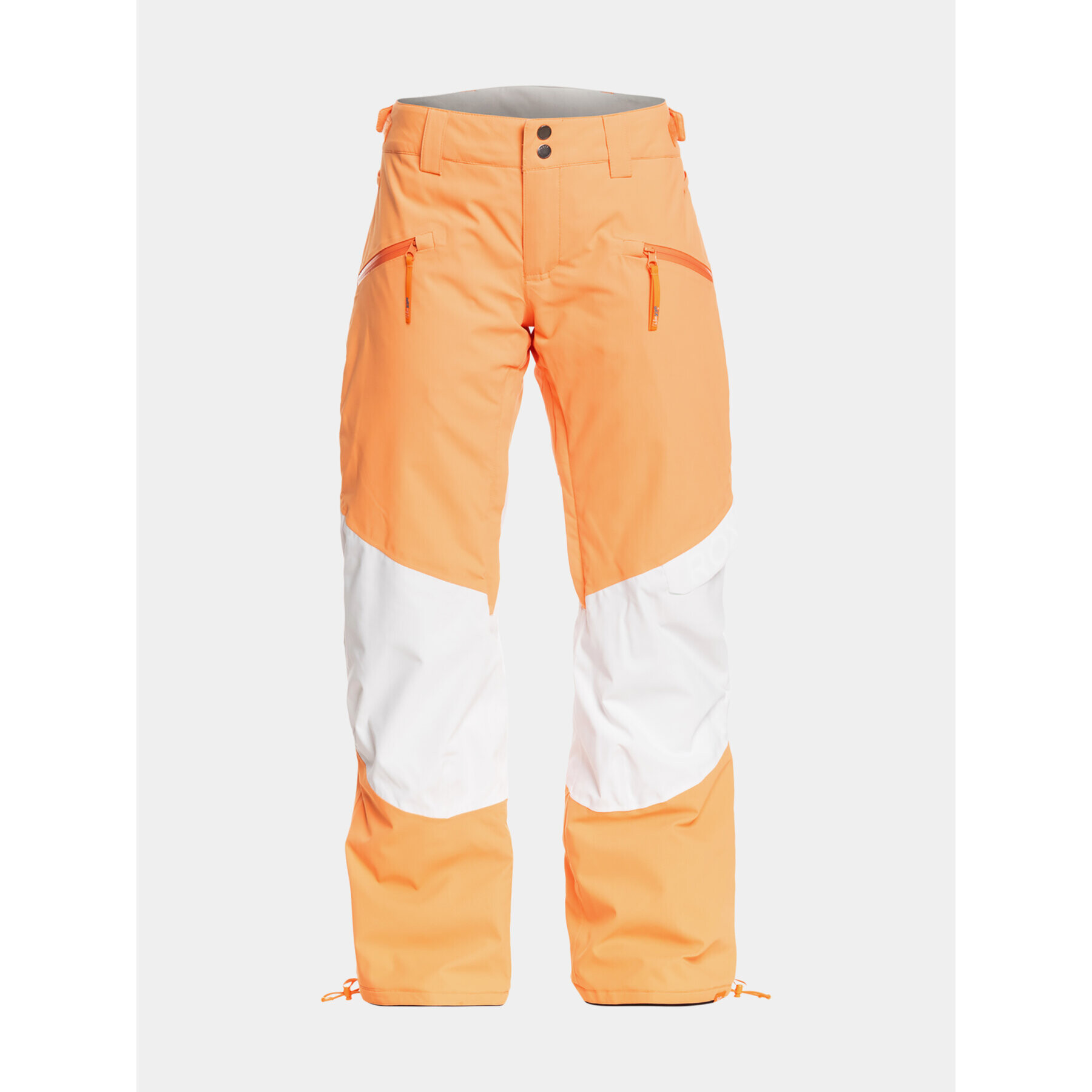 Roxy Smučarske hlače Ckwoodrose Pt Snpt ERJTP03260 Oranžna Regular Fit - Pepit.si