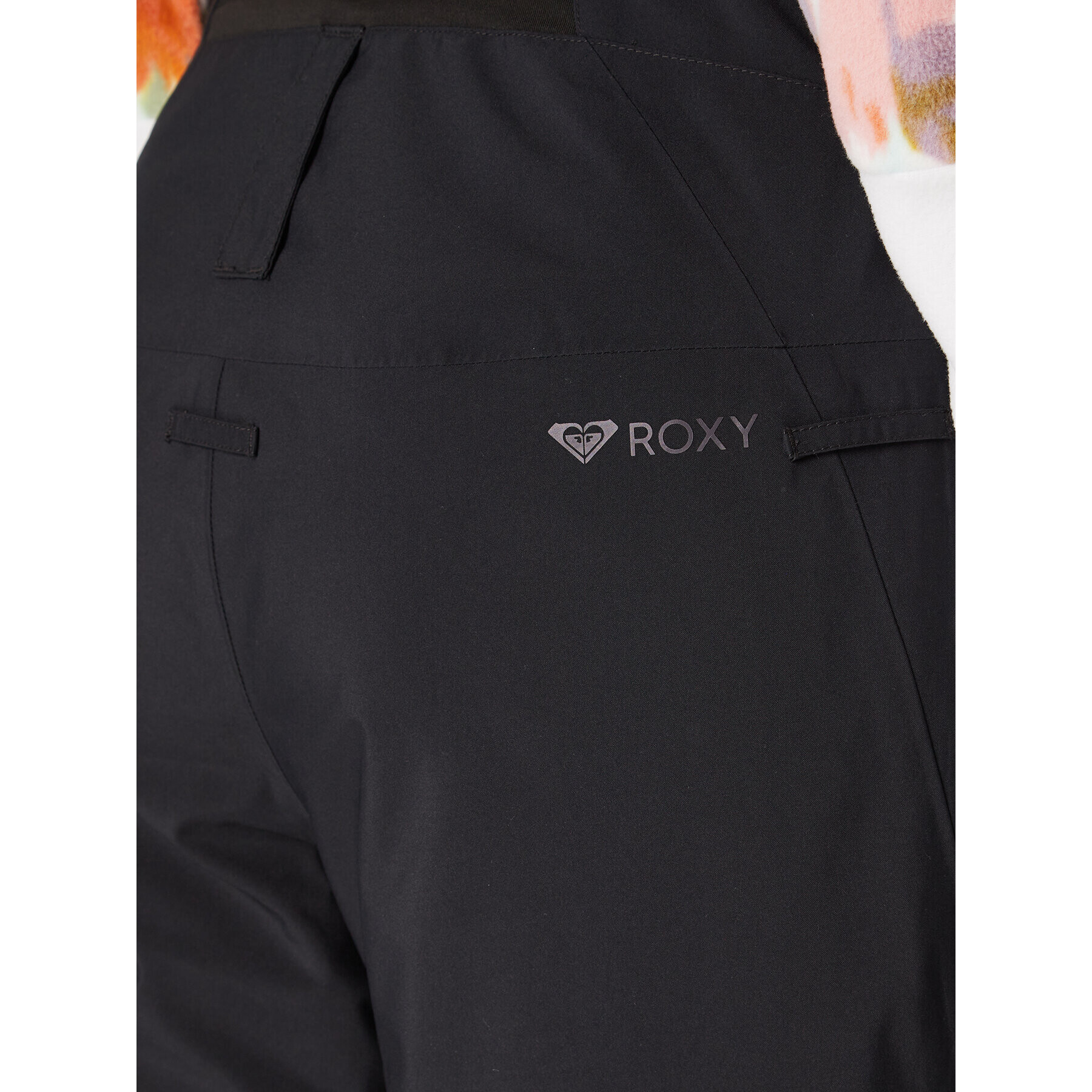 Roxy Smučarske hlače ERJTP03204 Črna Regular Fit - Pepit.si