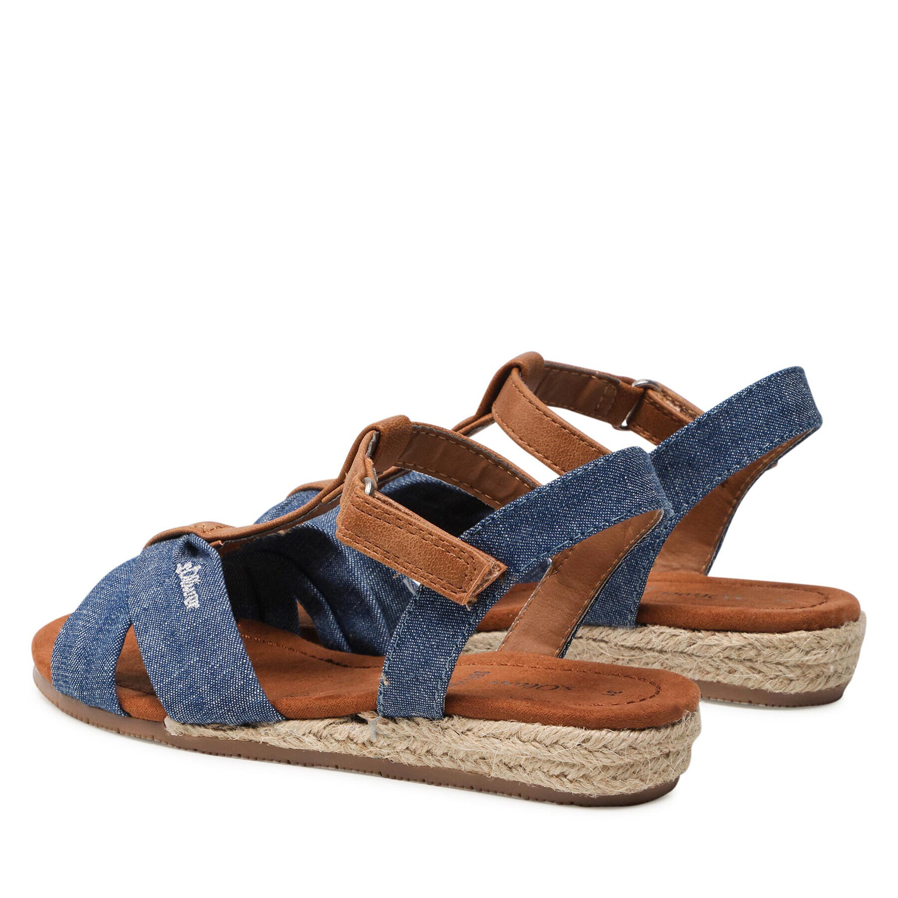 s.Oliver Espadrile 5-48211-28 Mornarsko modra - Pepit.si