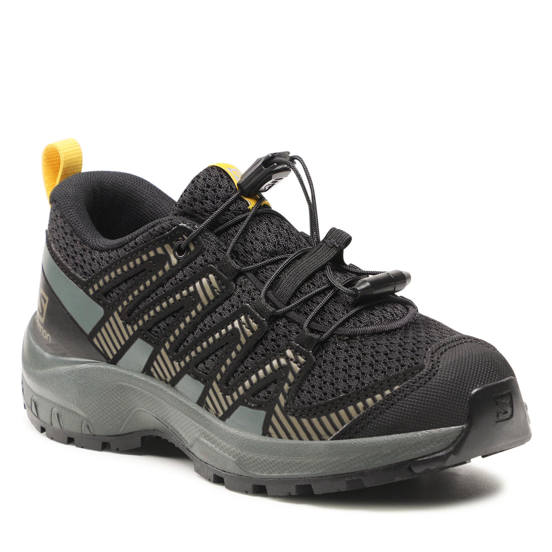 Salomon Trekking čevlji Xa Pro V8 J 414361 09 W0 Črna - Pepit.si