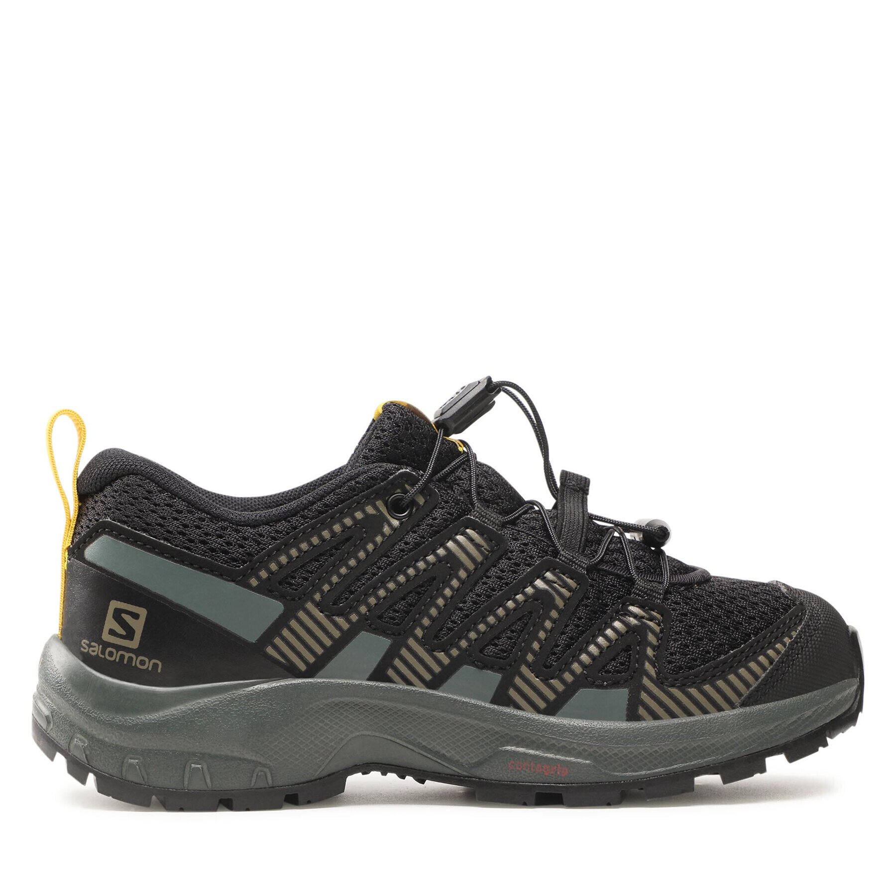 Salomon Trekking čevlji Xa Pro V8 J 414361 09 W0 Črna - Pepit.si