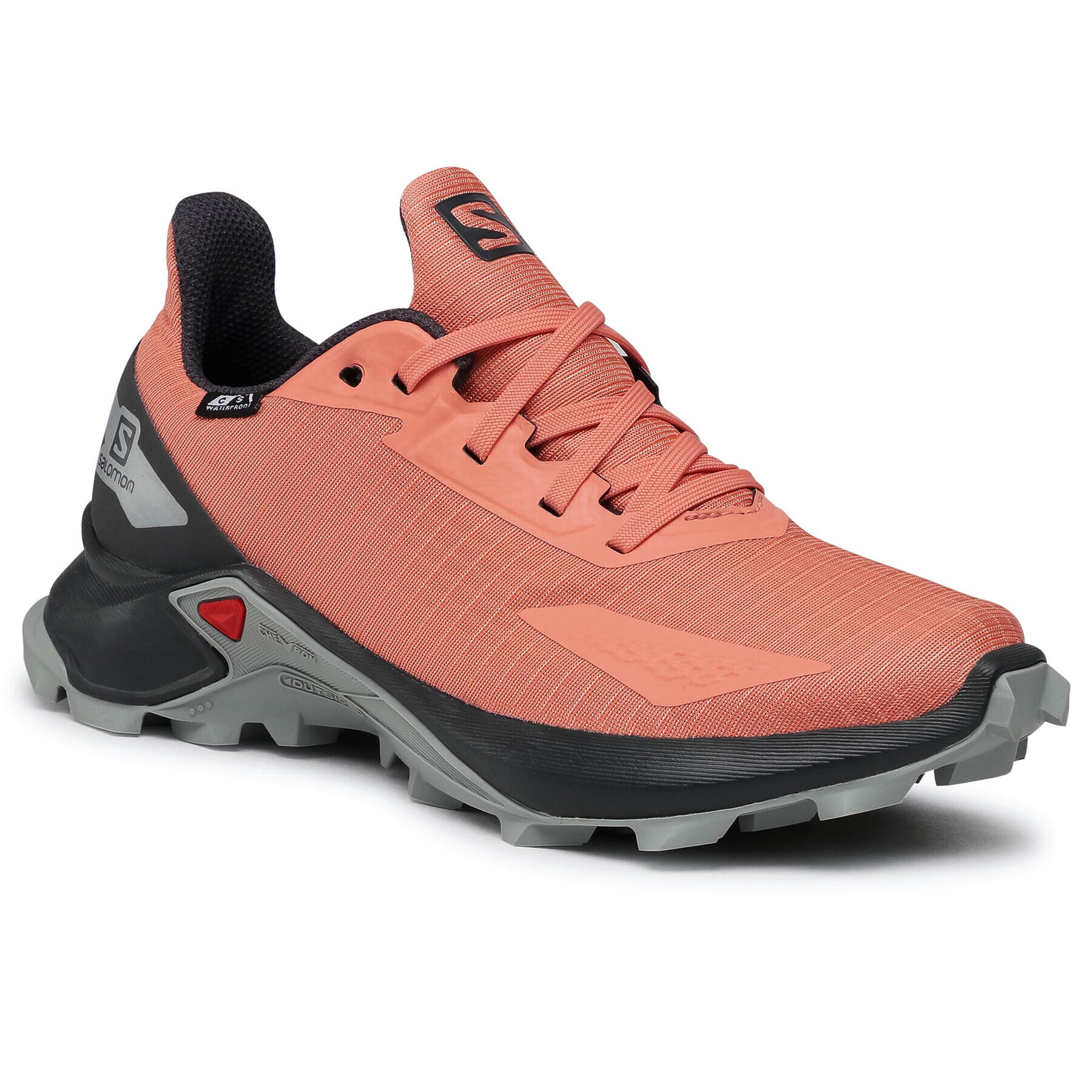 Salomon Trekking čevlji Alphacross Blast Cswp J 411227 12 0V Oranžna - Pepit.si