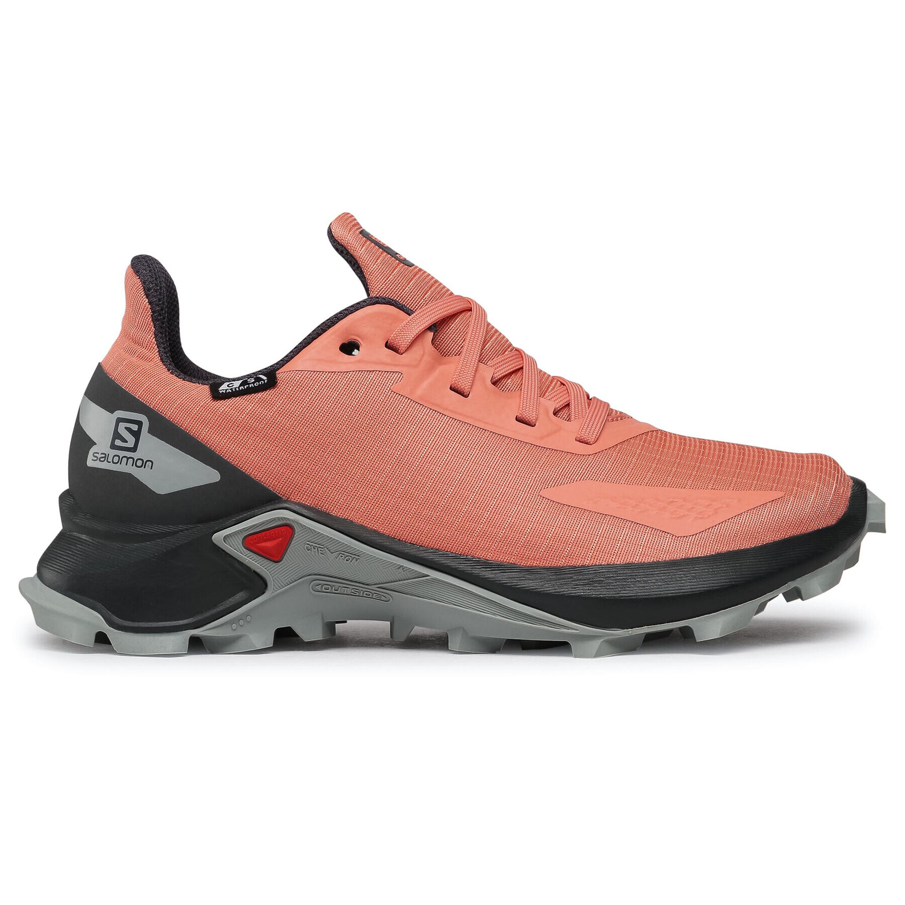 Salomon Trekking čevlji Alphacross Blast Cswp J 411227 12 0V Oranžna - Pepit.si