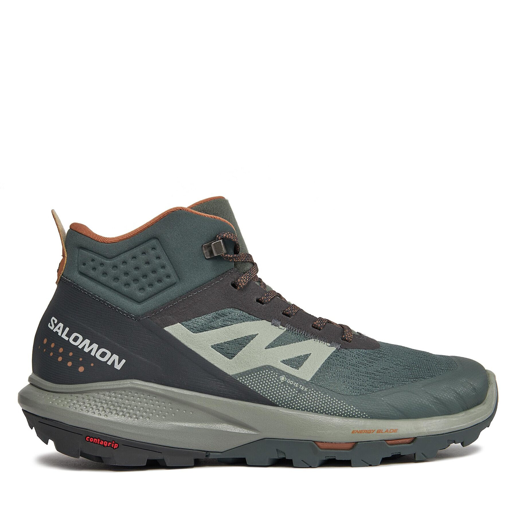 Salomon Trekking čevlji Outpulse Mid GORE-TEX L47297600 Zelena - Pepit.si