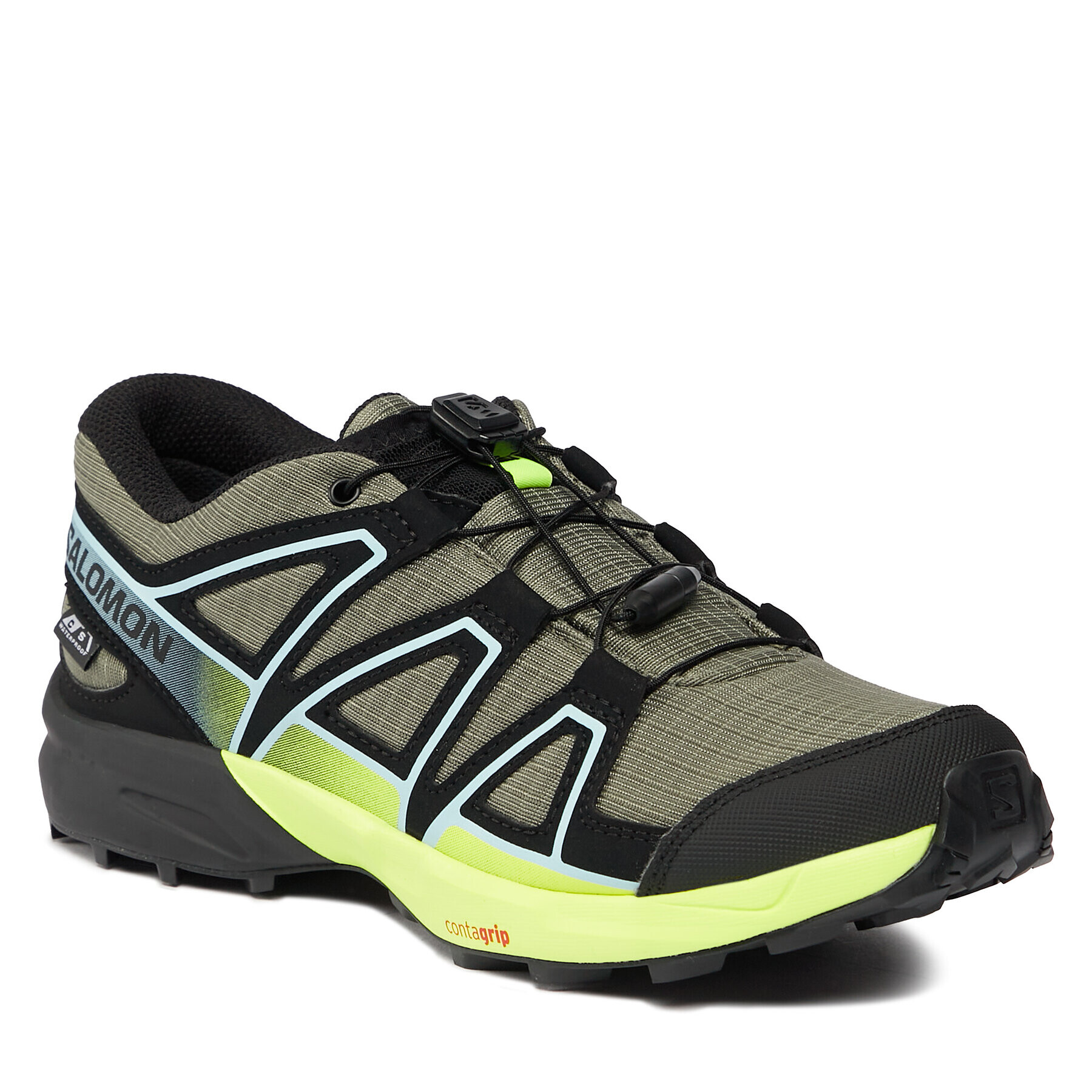 Salomon Čevlji Speedcross Clima™ Waterproof L47278900 Zelena - Pepit.si