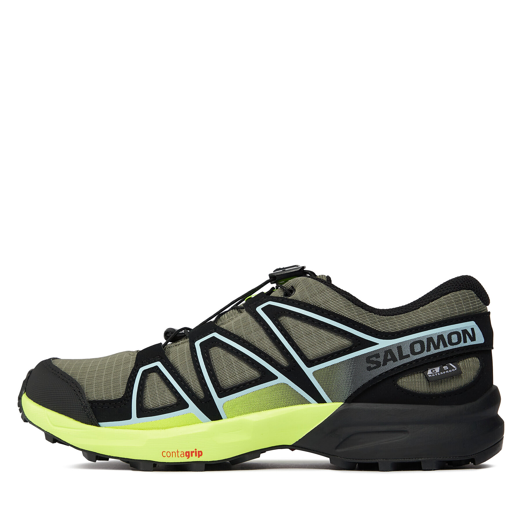 Salomon Čevlji Speedcross Clima™ Waterproof L47278900 Zelena - Pepit.si