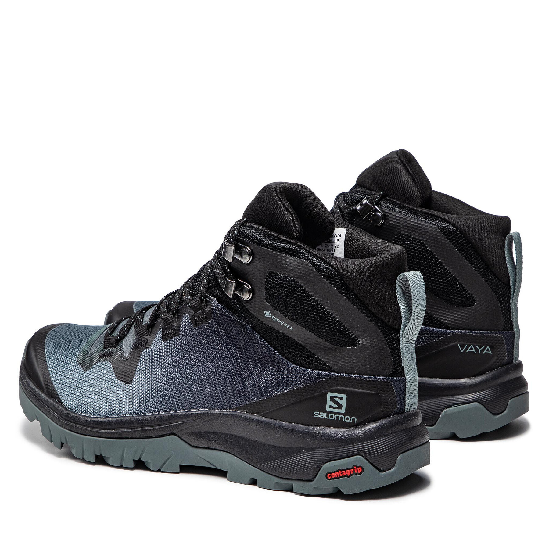 Salomon Trekking čevlji Vaya Mid Gtx GORE-TEX 413015 Črna - Pepit.si