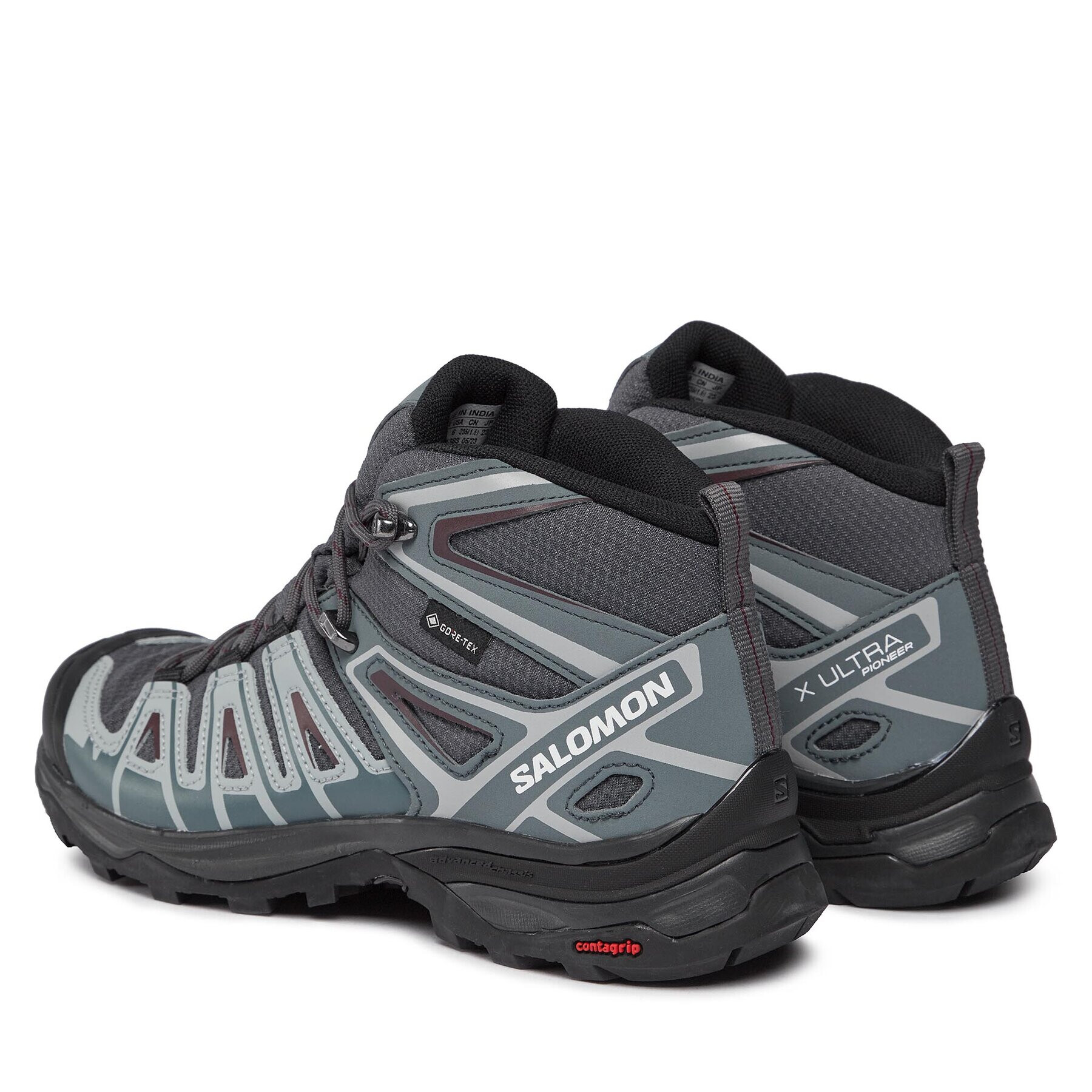 Salomon Trekking čevlji X Ultra Pioneer Mid GORE-TEX L47170500 Siva - Pepit.si