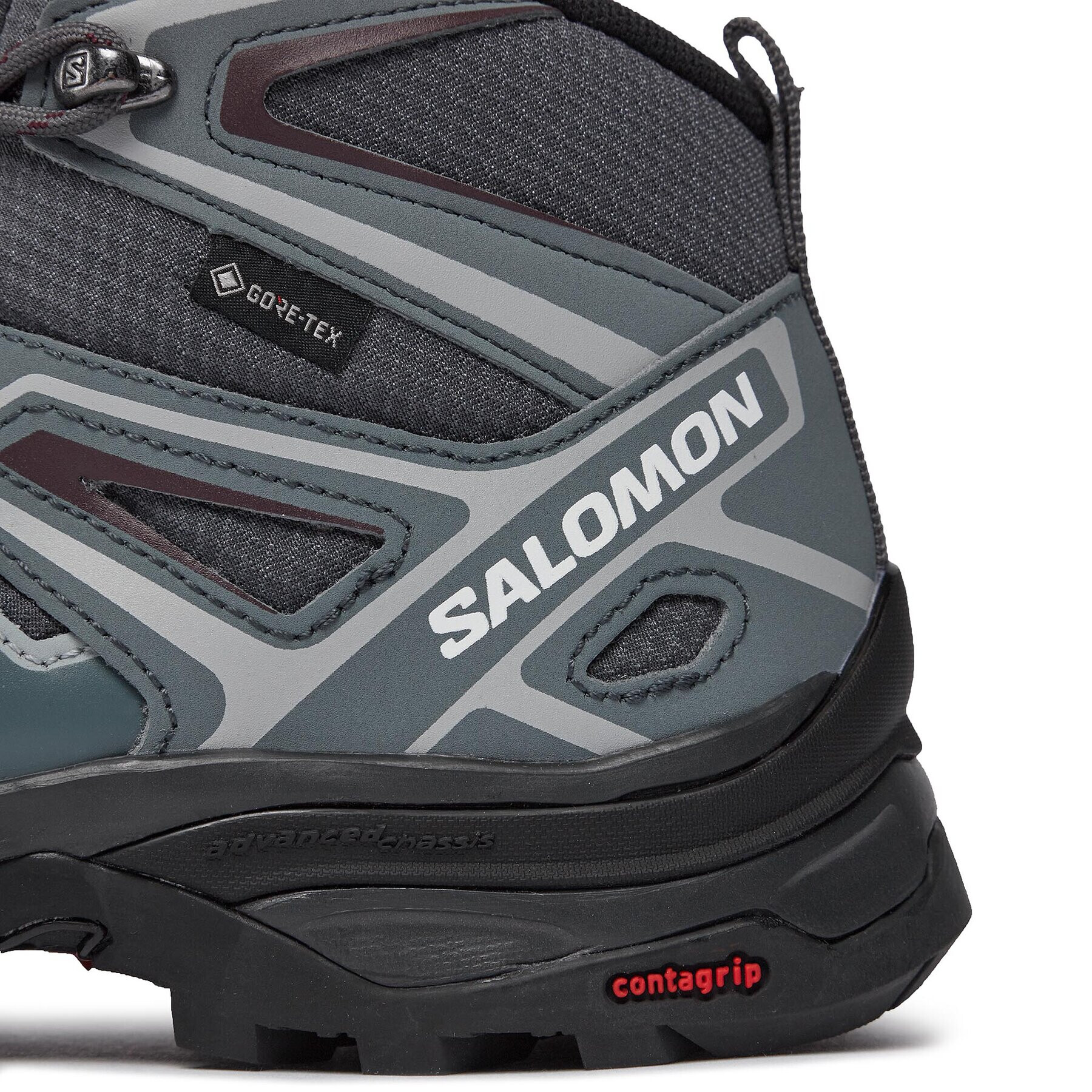 Salomon Trekking čevlji X Ultra Pioneer Mid GORE-TEX L47170500 Siva - Pepit.si